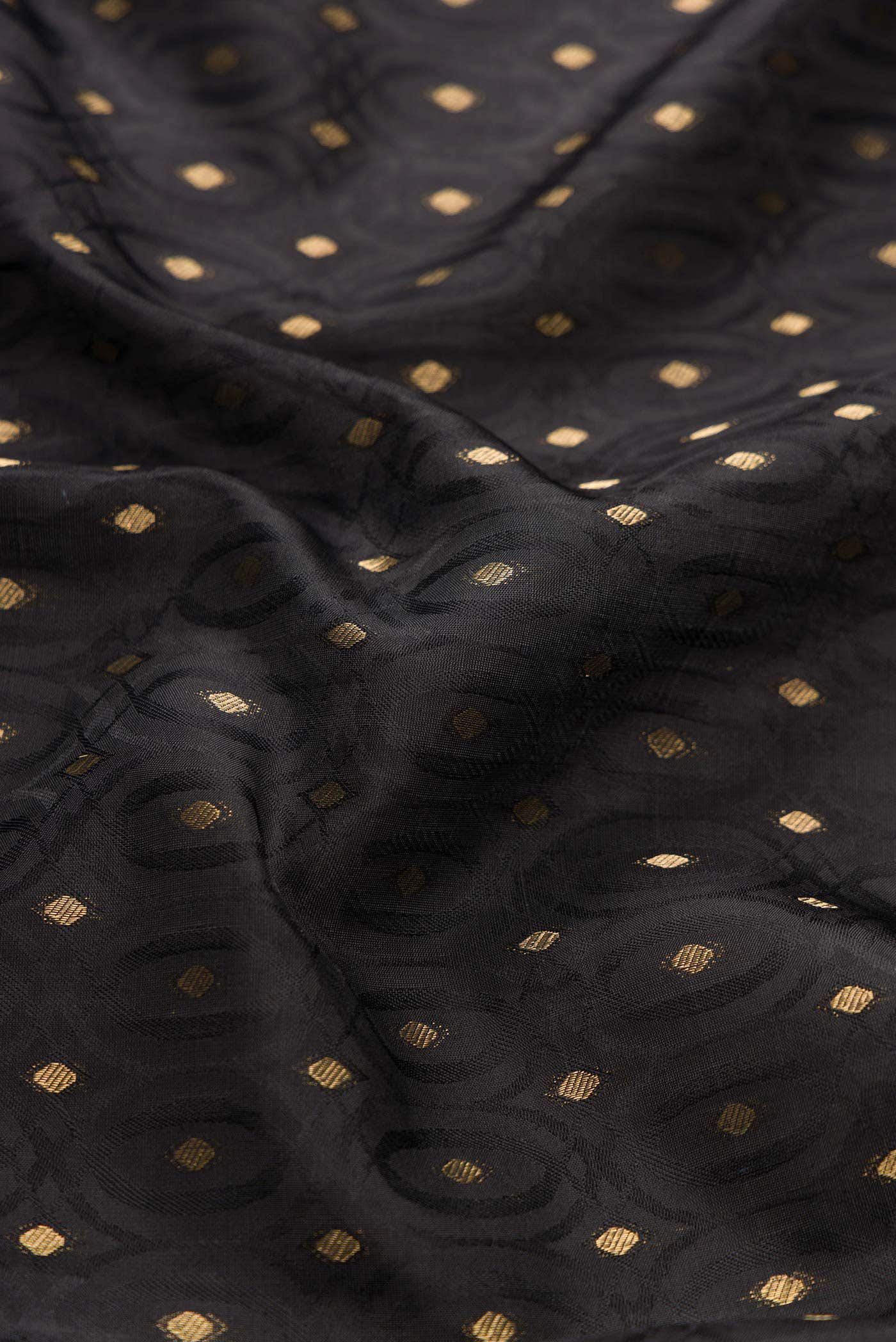 Black Soft Silk Saree