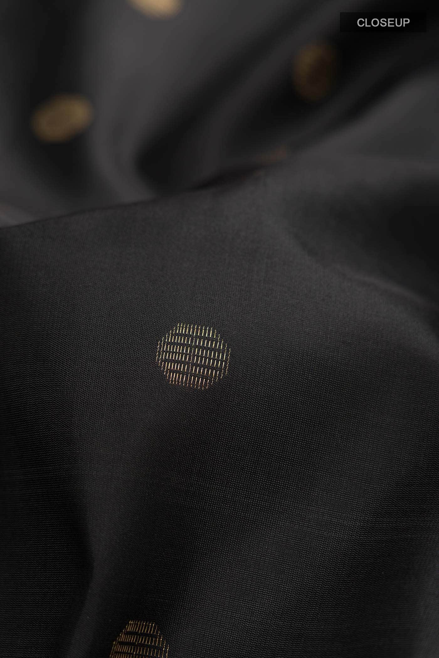 Black Soft Silk Saree