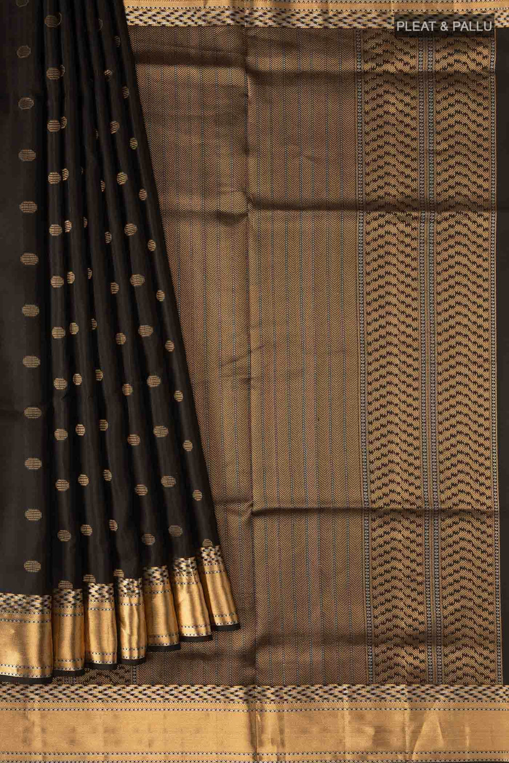 Black Soft Silk Saree