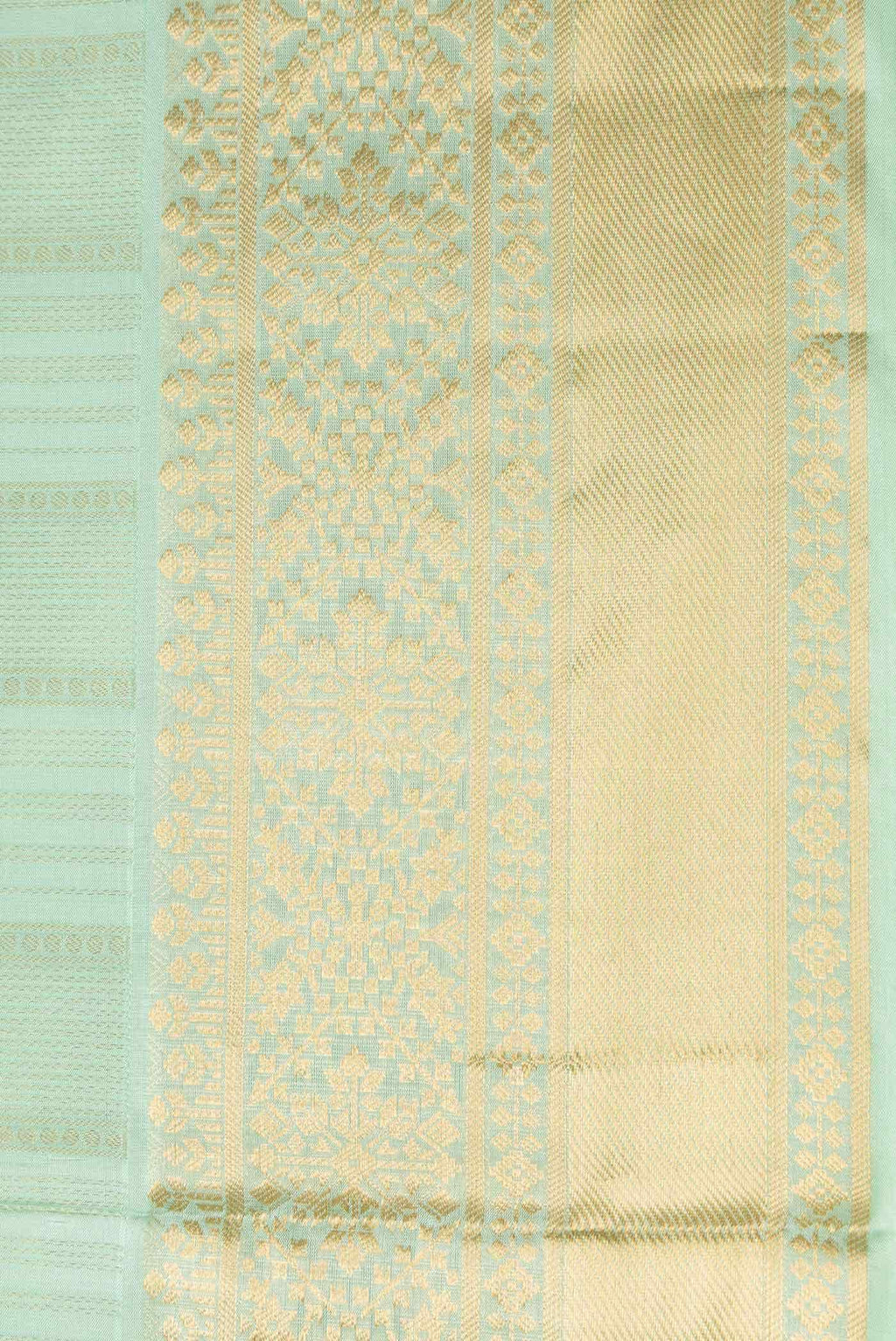 Light Green Dual Tone Soft Silk Saree