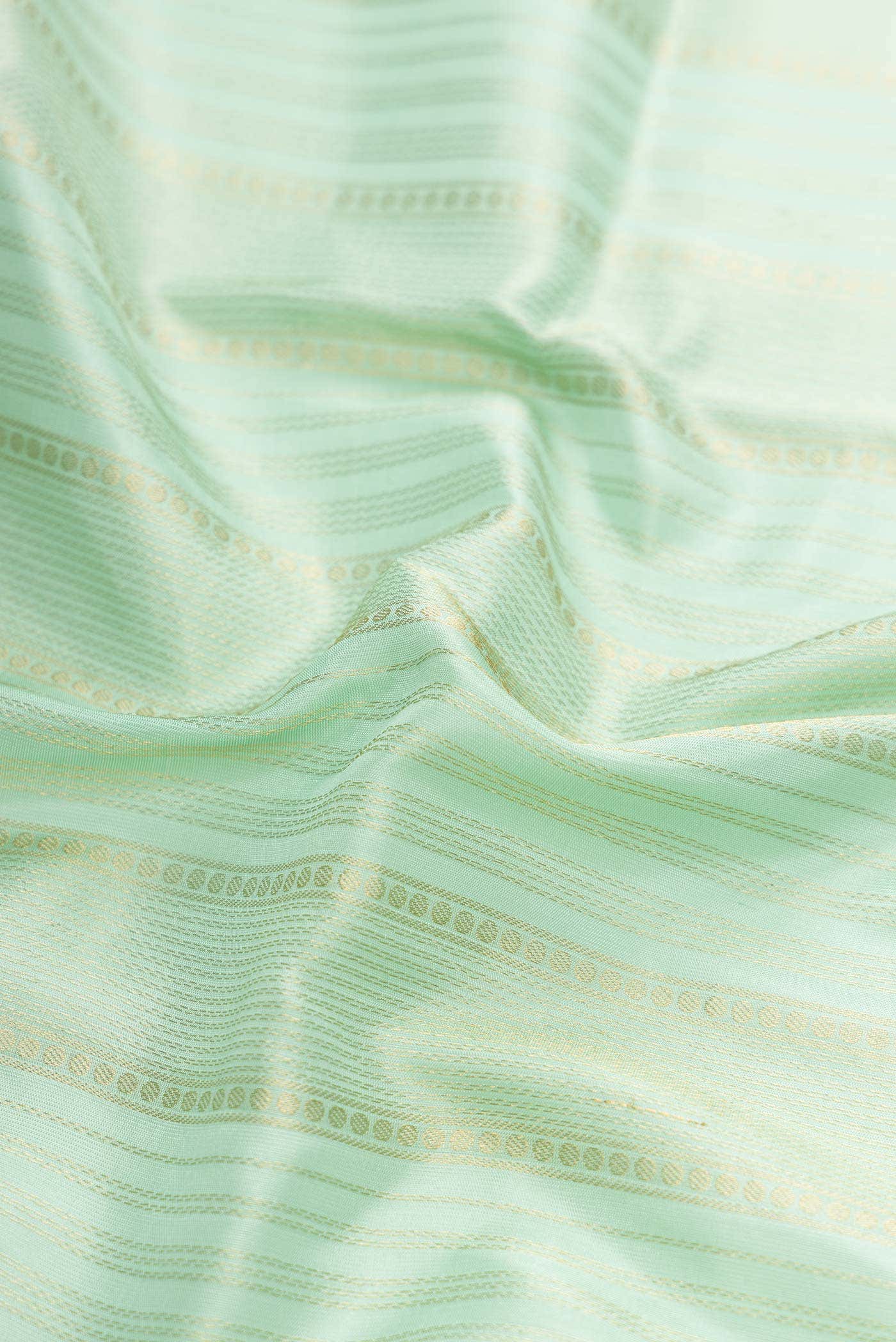 Light Green Dual Tone Soft Silk Saree