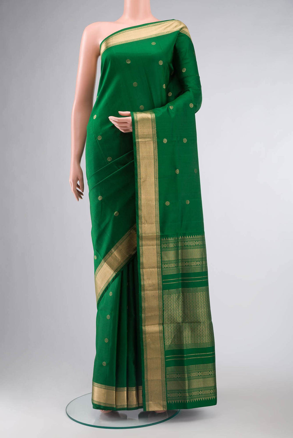 Green Soft Silk Saree