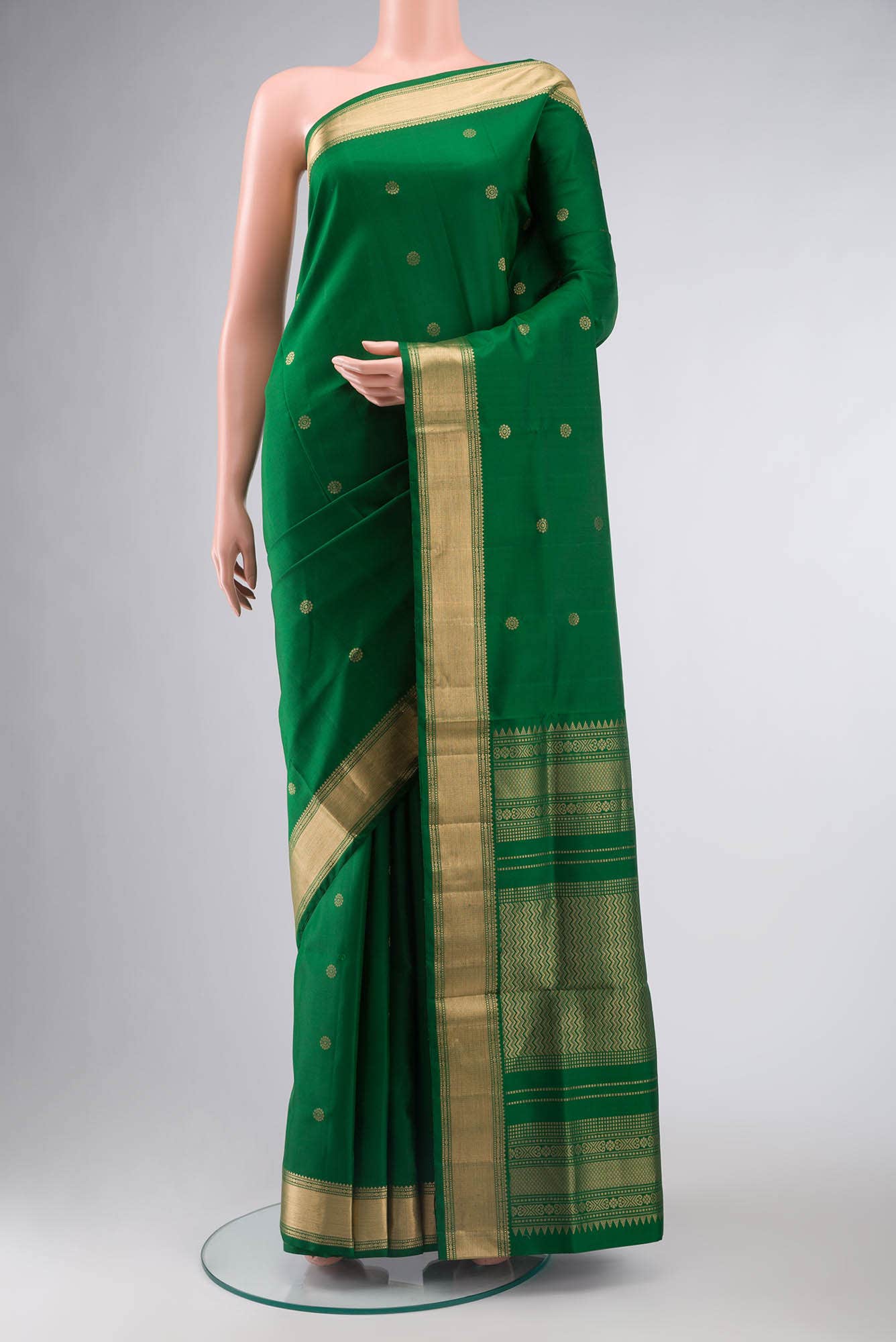 Green Soft Silk Saree