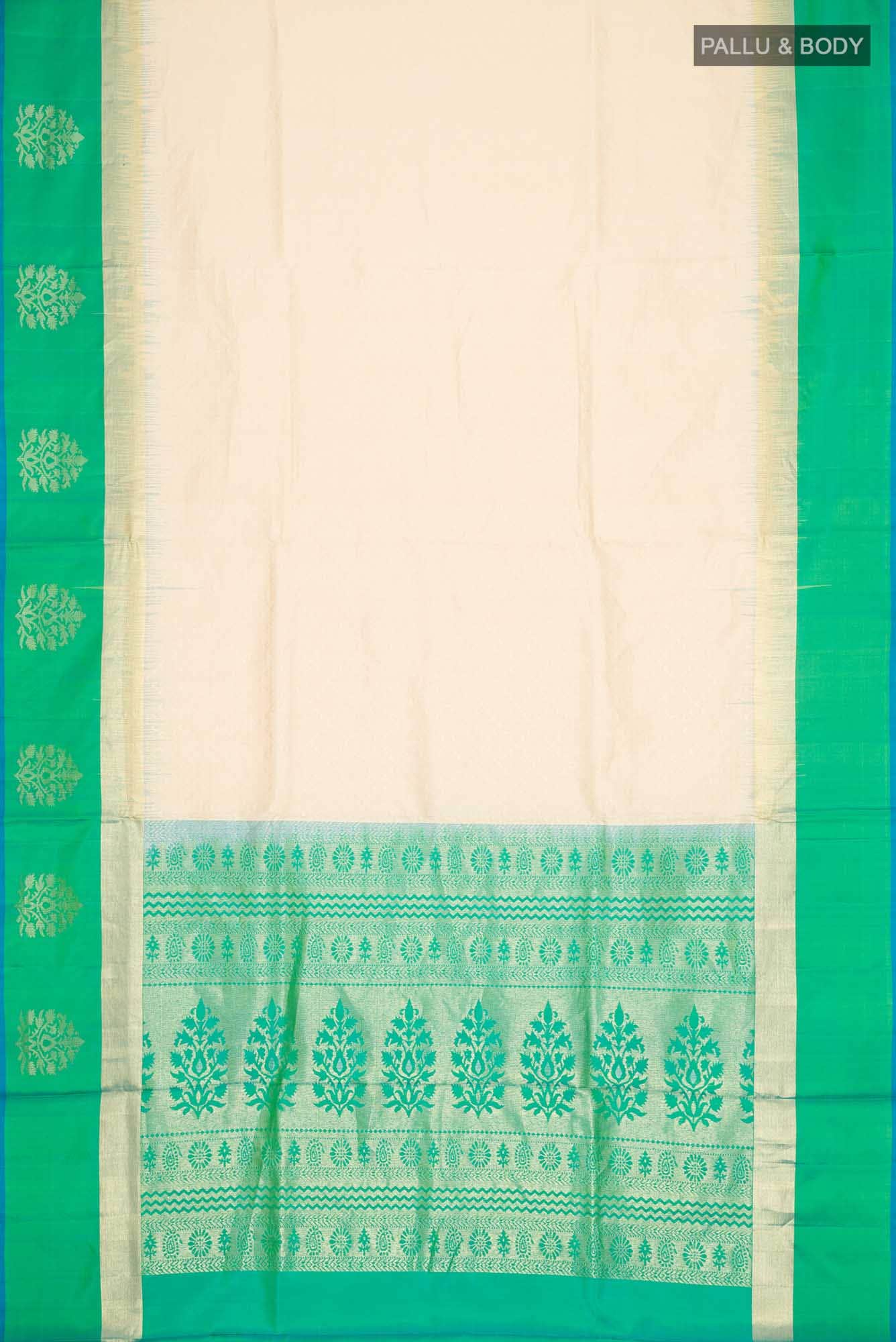 Beige Soft Silk Saree