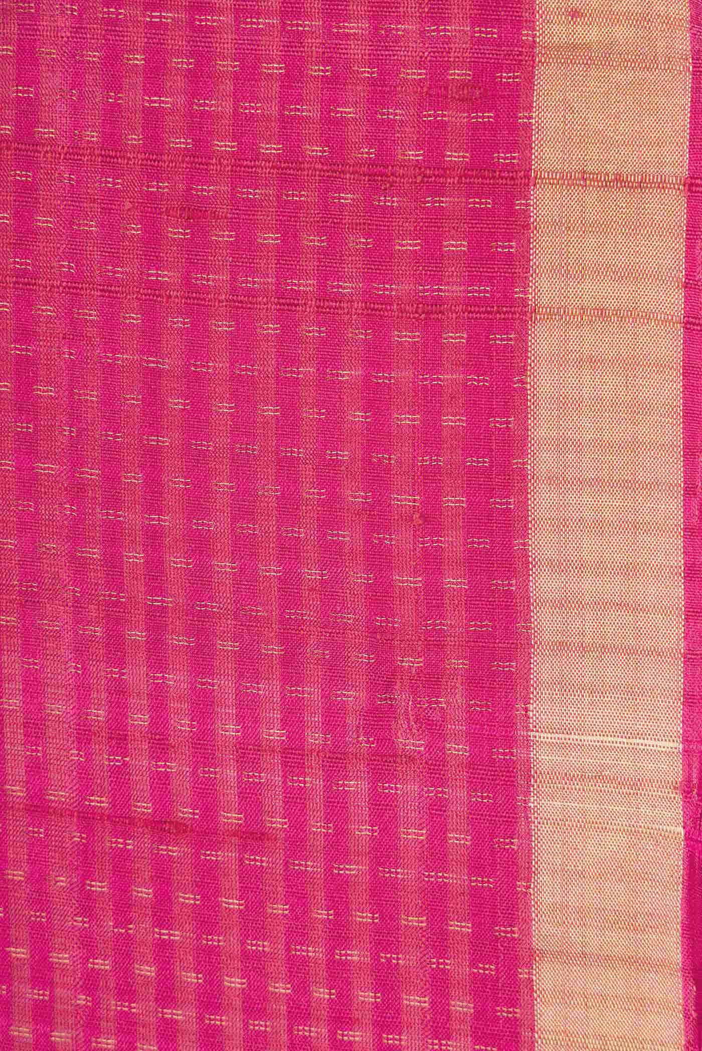 Pink Dual Tone Soft Silk Saree