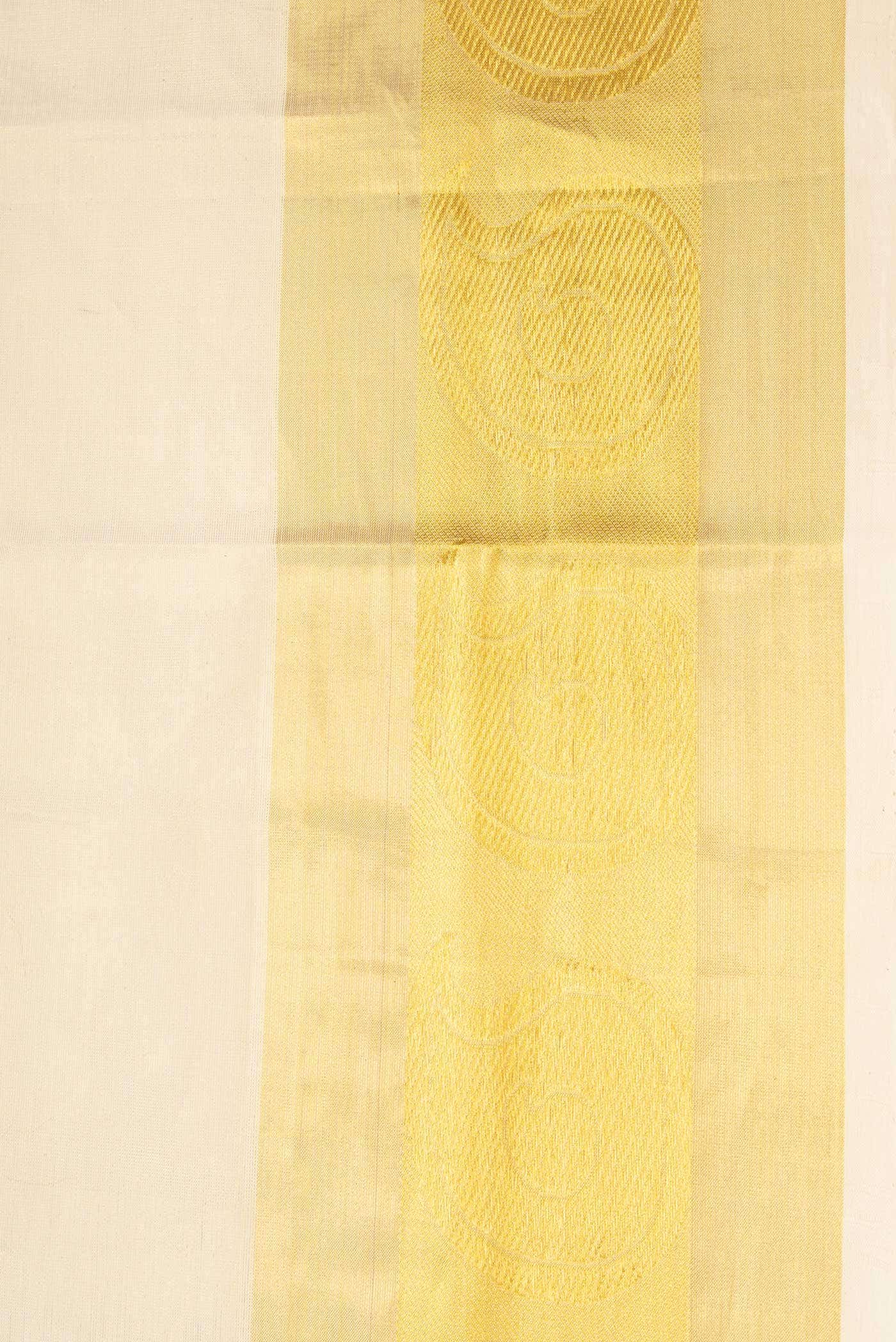 Sandal Dual Tone Kerala Cotton Saree