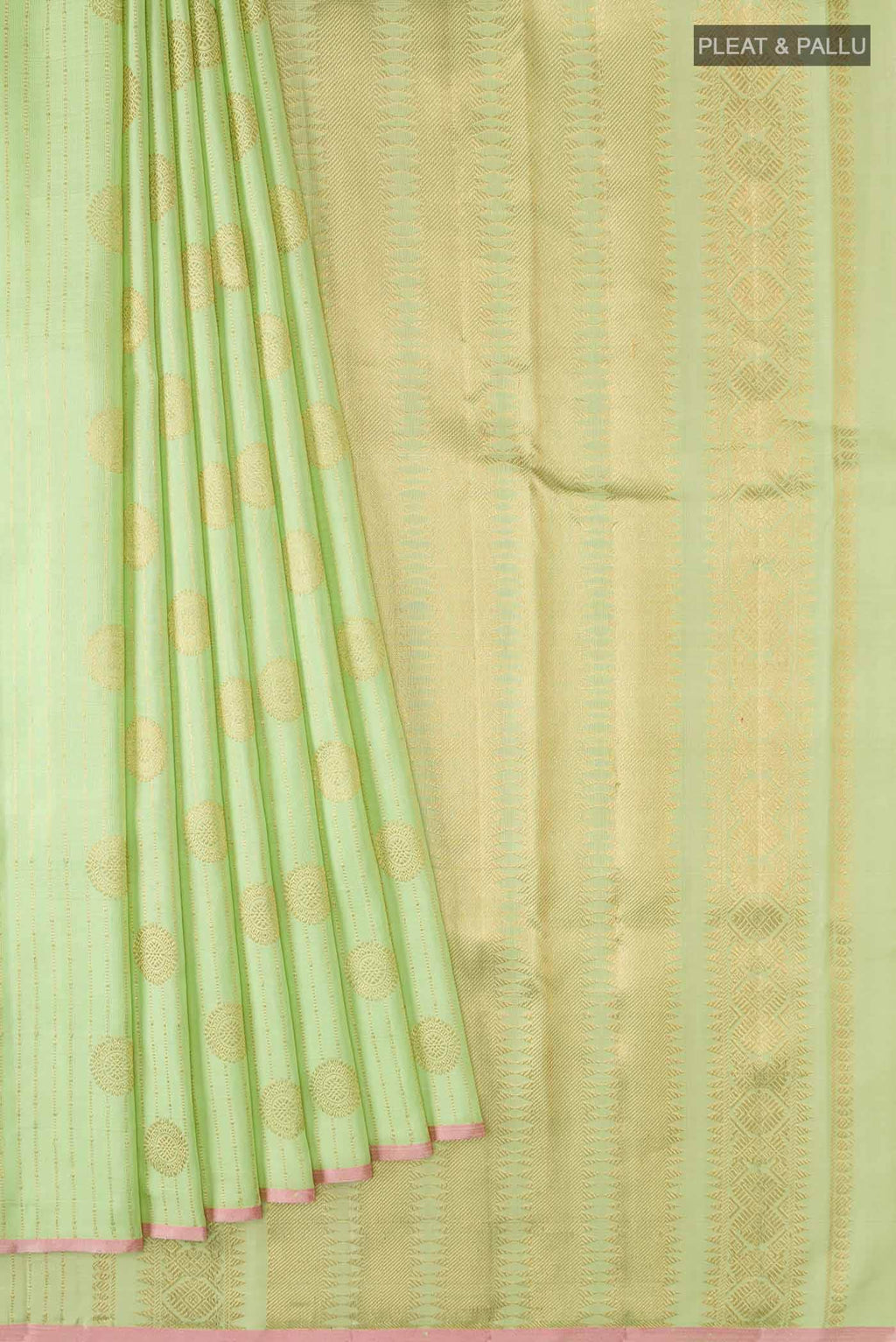 Green Kanchipuram Silk Saree