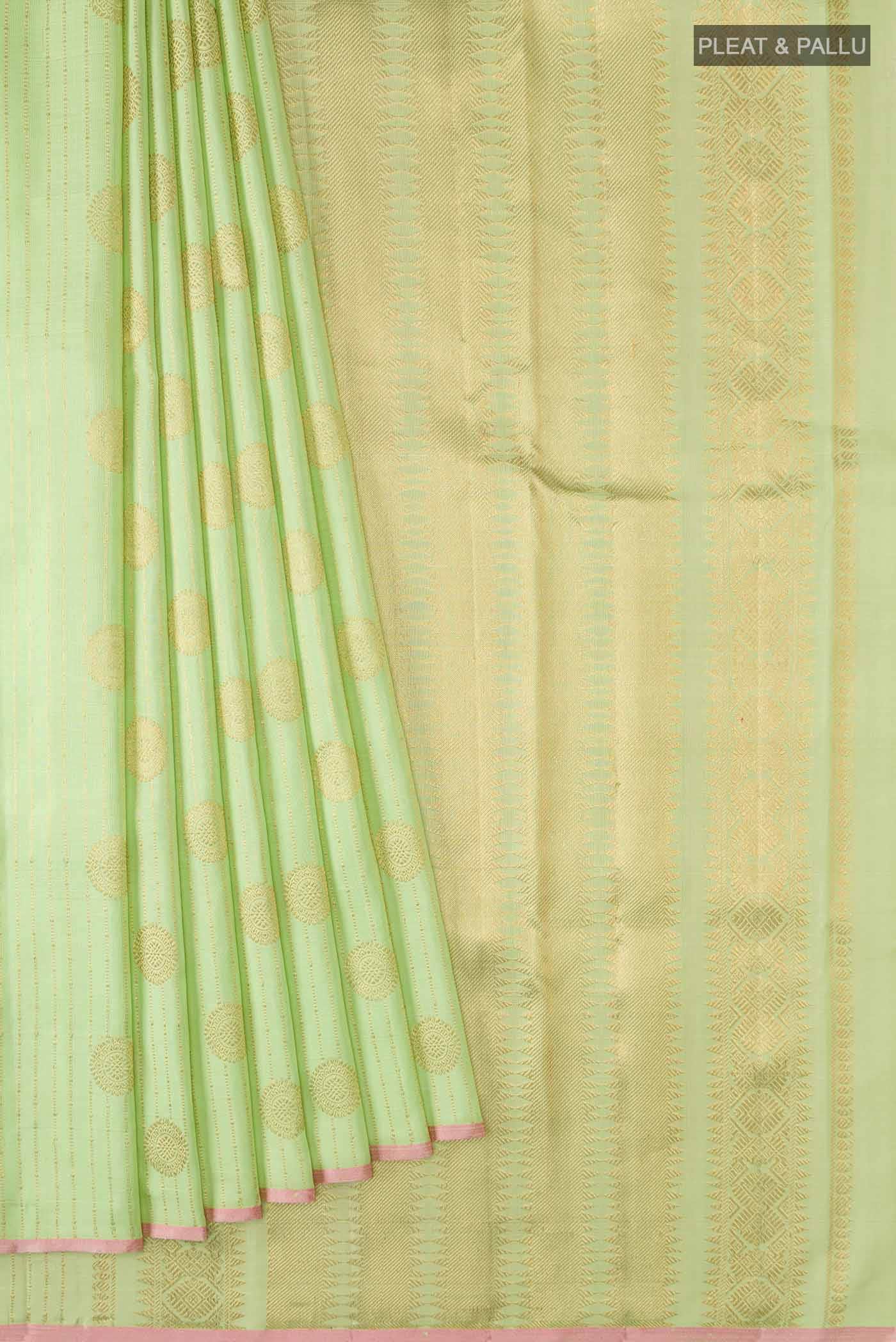 Green Kanchipuram Silk Saree