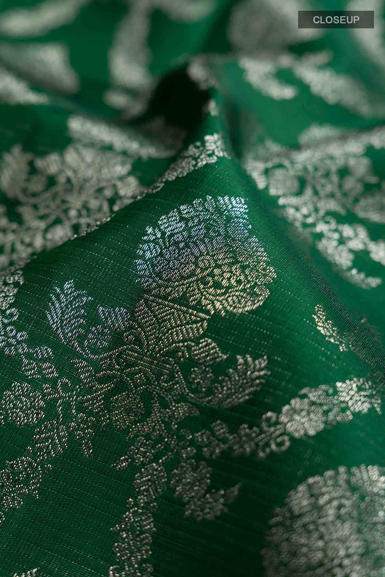 Green Kanchipuram Silk Saree