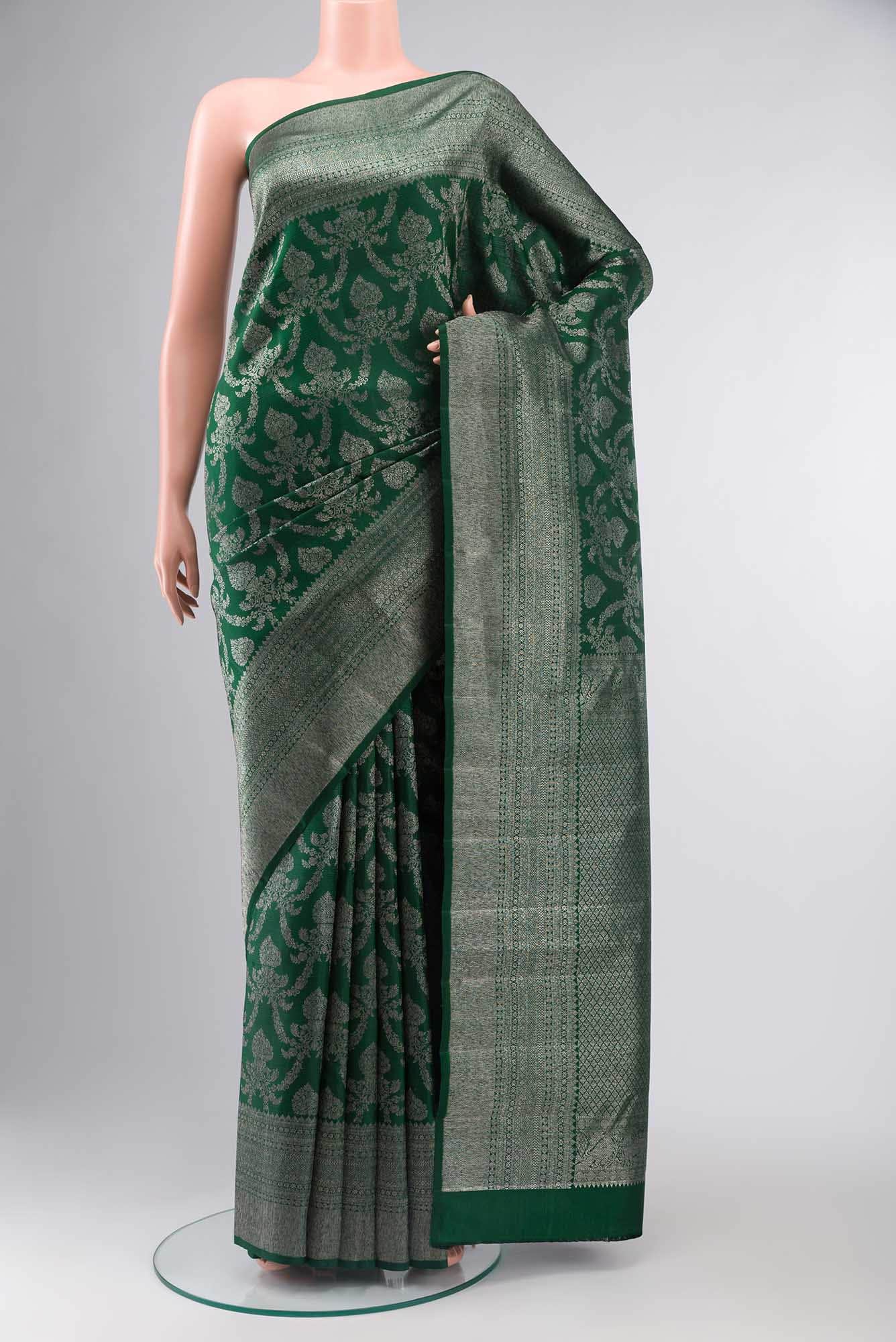 Green Kanchipuram Silk Saree