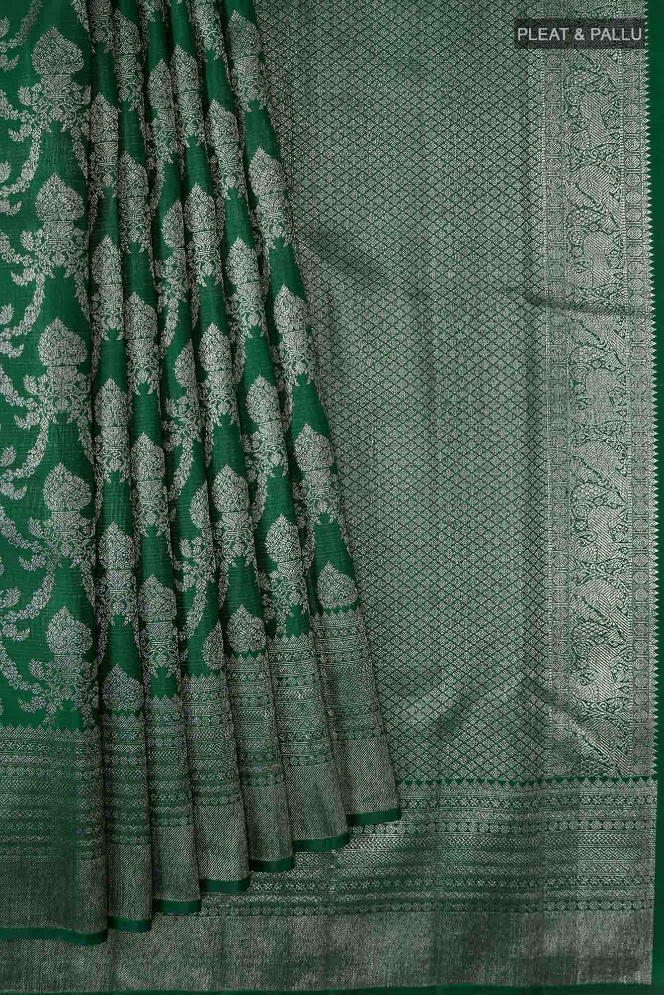 Green Kanchipuram Silk Saree