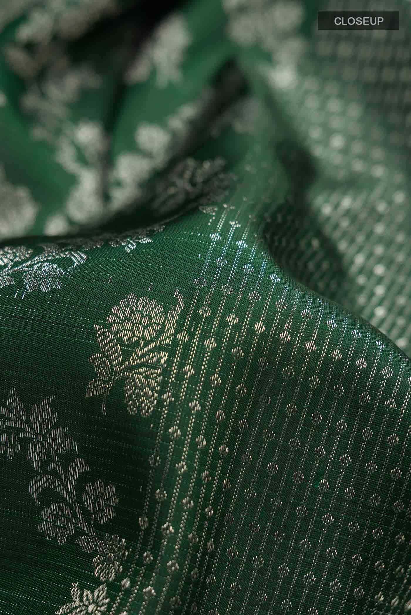 Green Kanchipuram Silk Saree