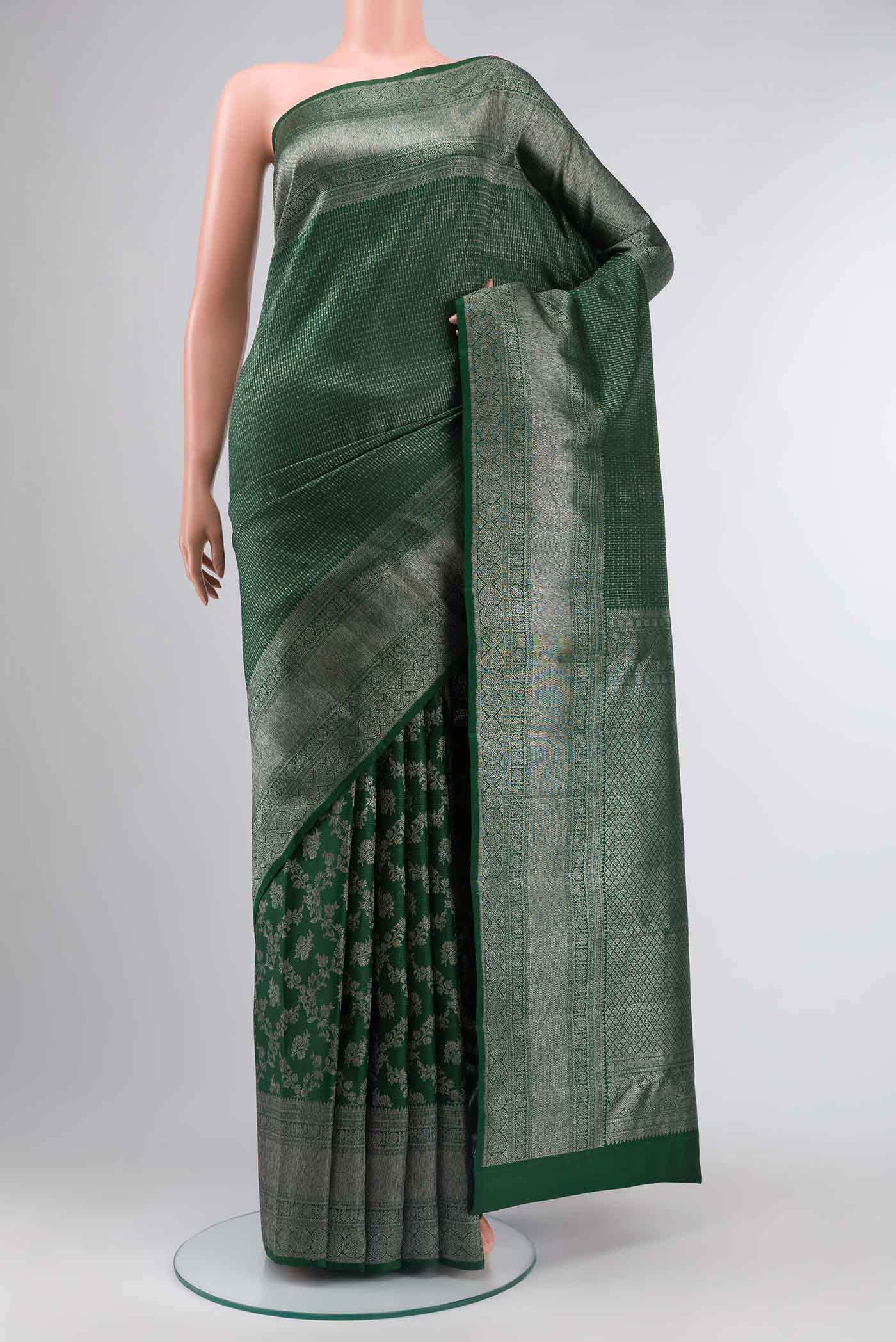 Green Kanchipuram Silk Saree