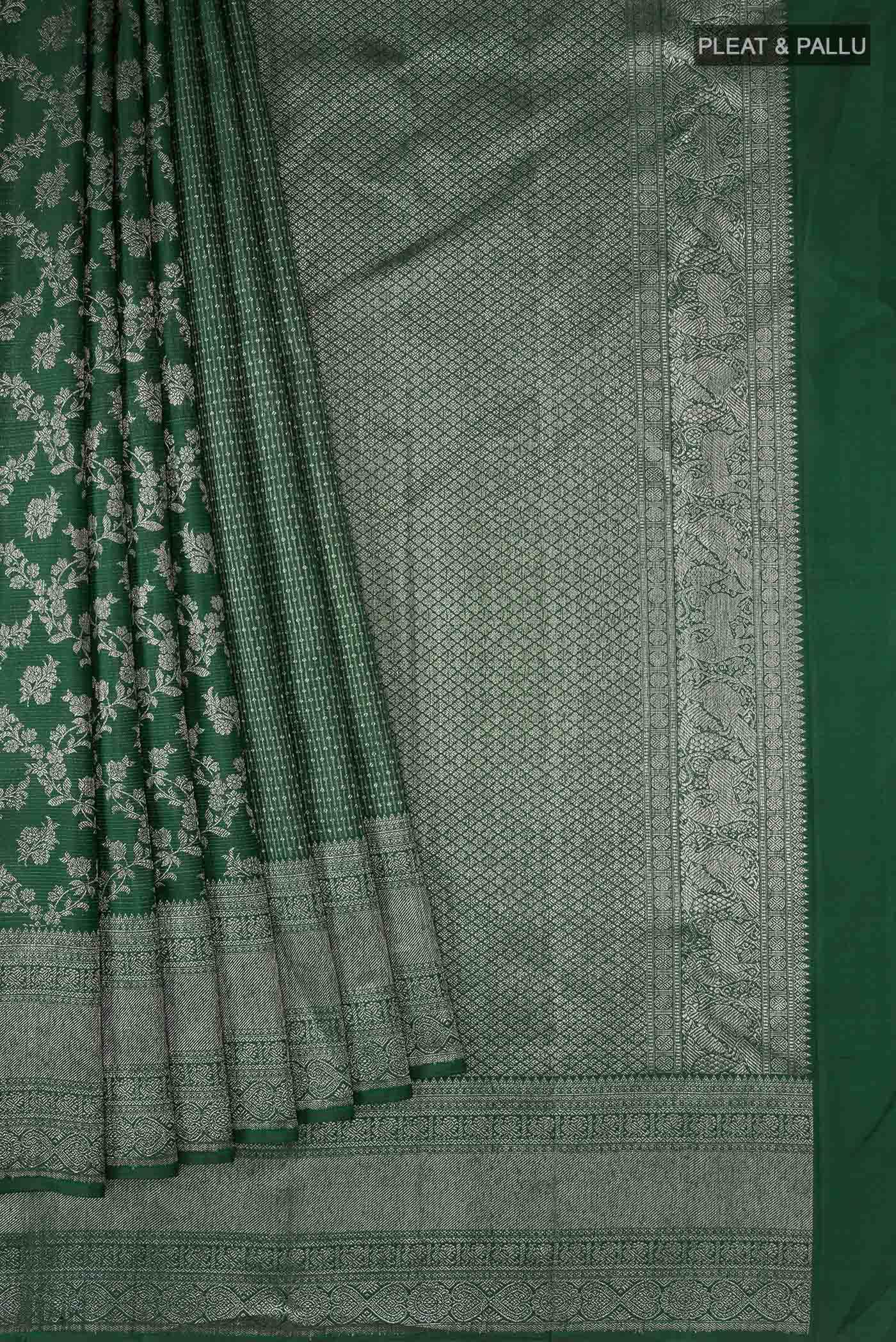 Green Kanchipuram Silk Saree