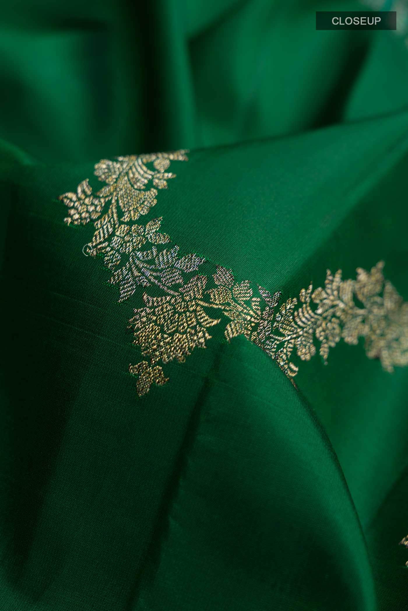 Green Kanchipuram Silk Saree