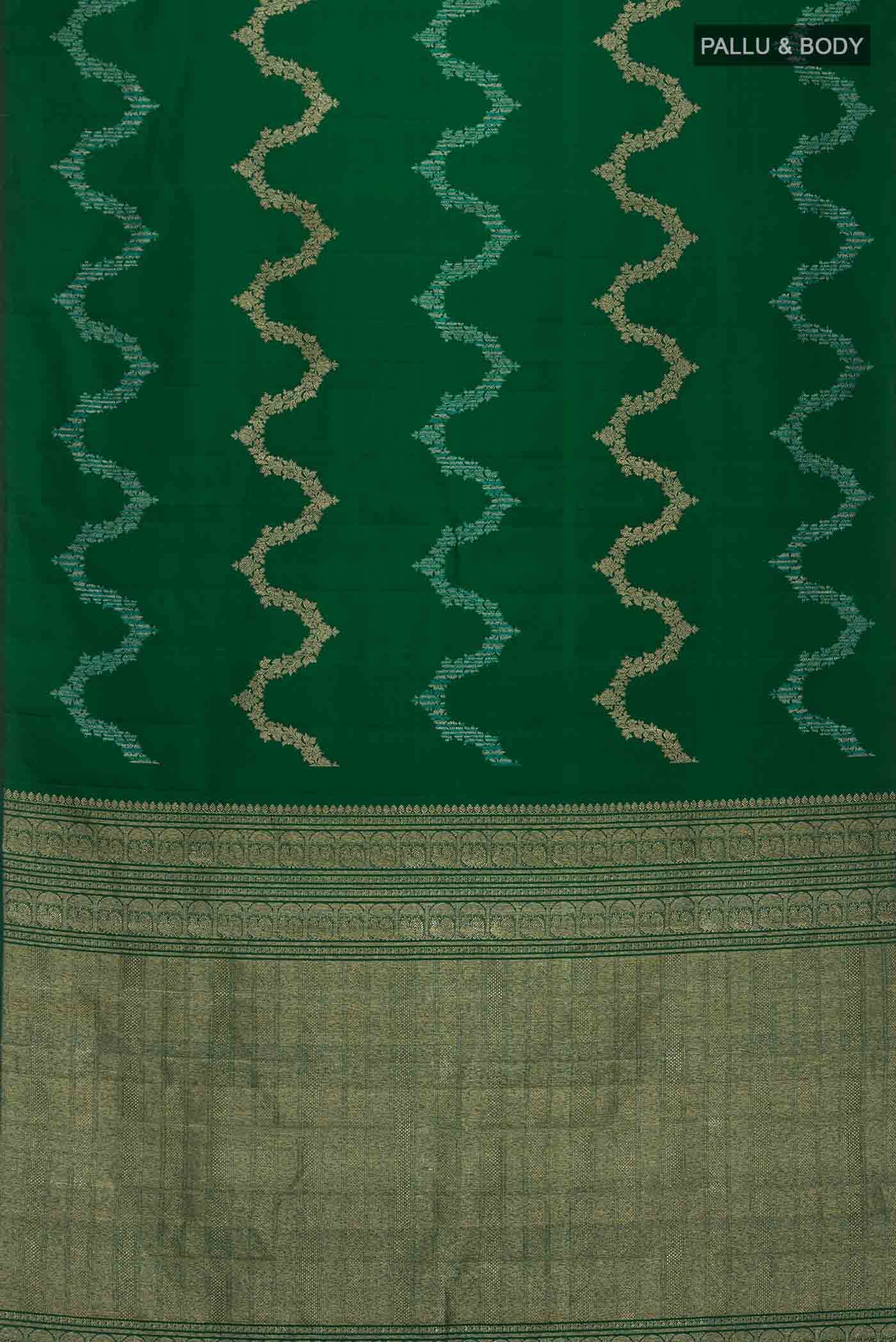 Green Kanchipuram Silk Saree