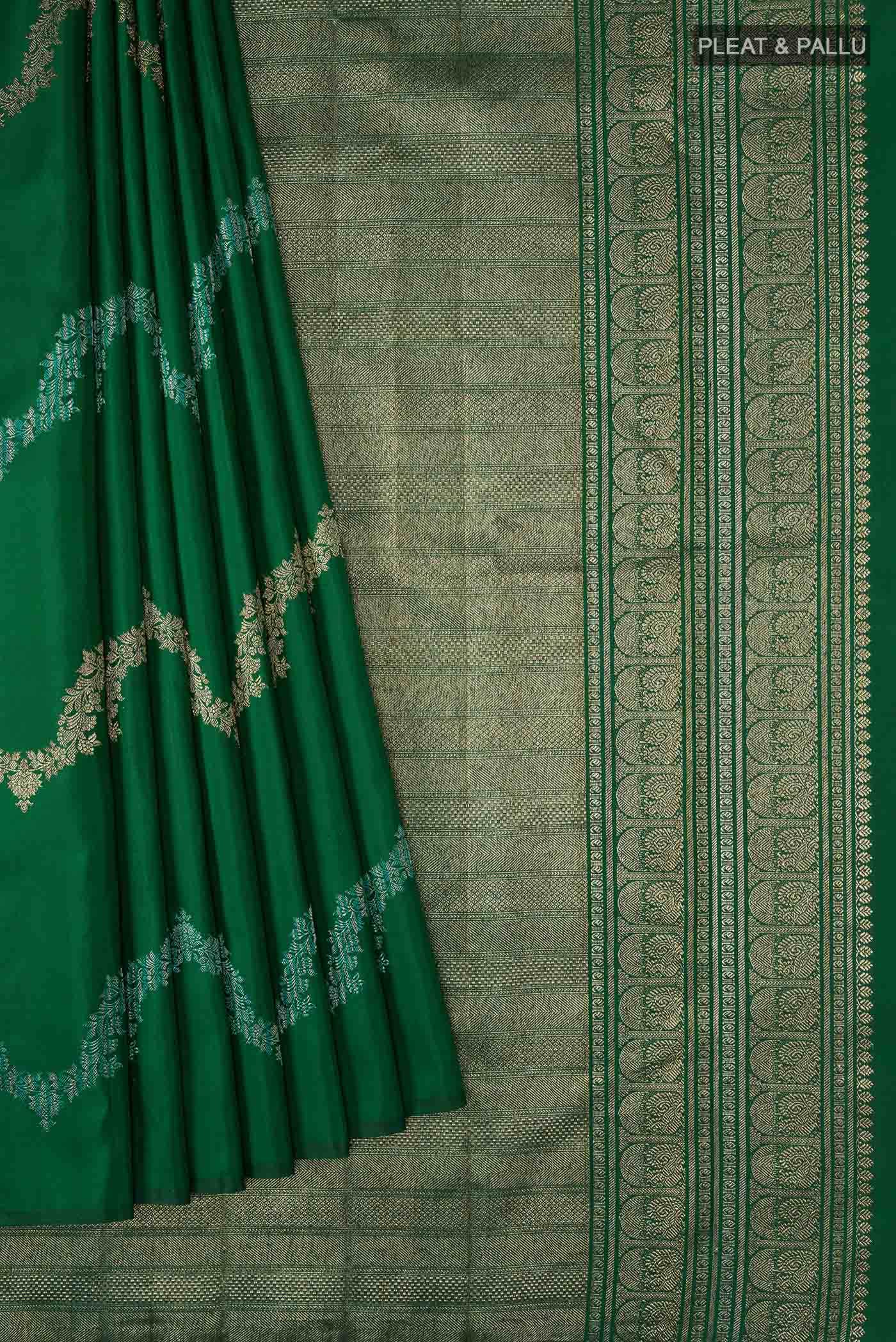 Green Kanchipuram Silk Saree