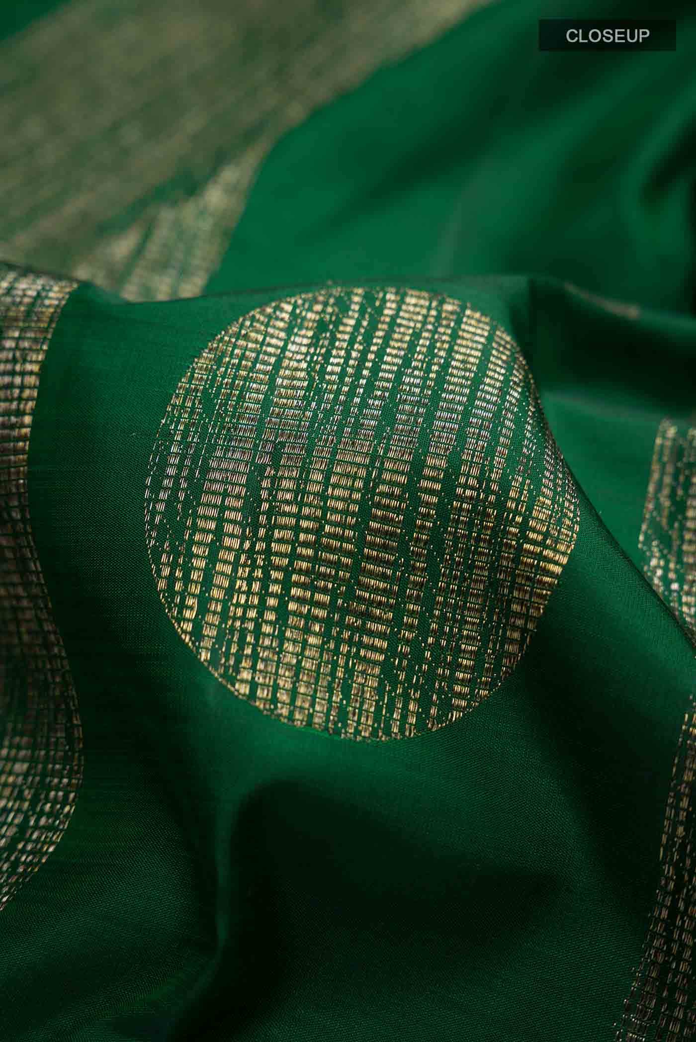 Green Kanchipuram Silk Saree