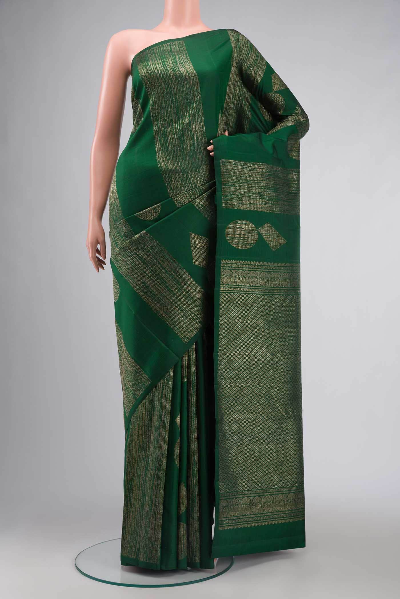 Green Kanchipuram Silk Saree