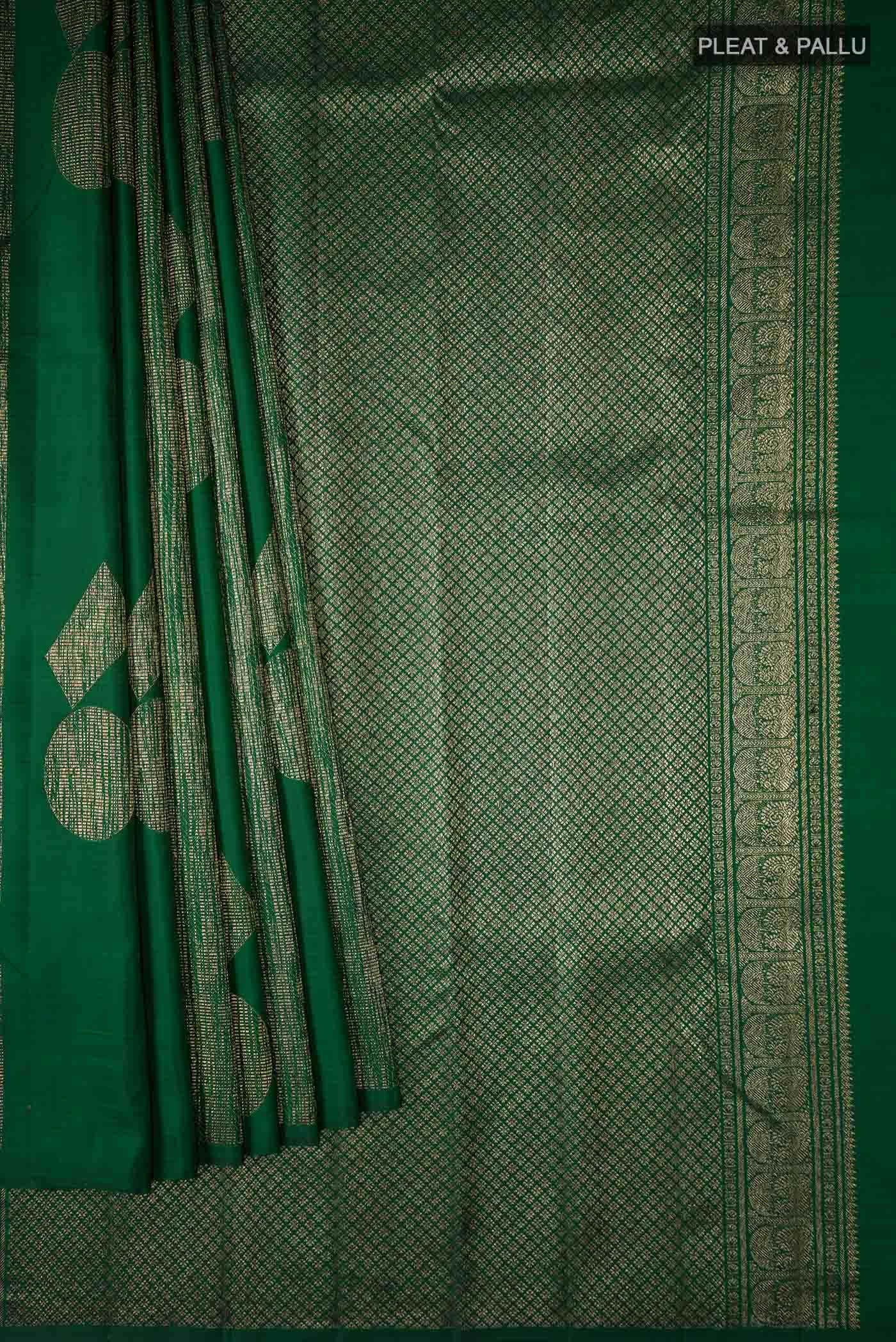 Green Kanchipuram Silk Saree