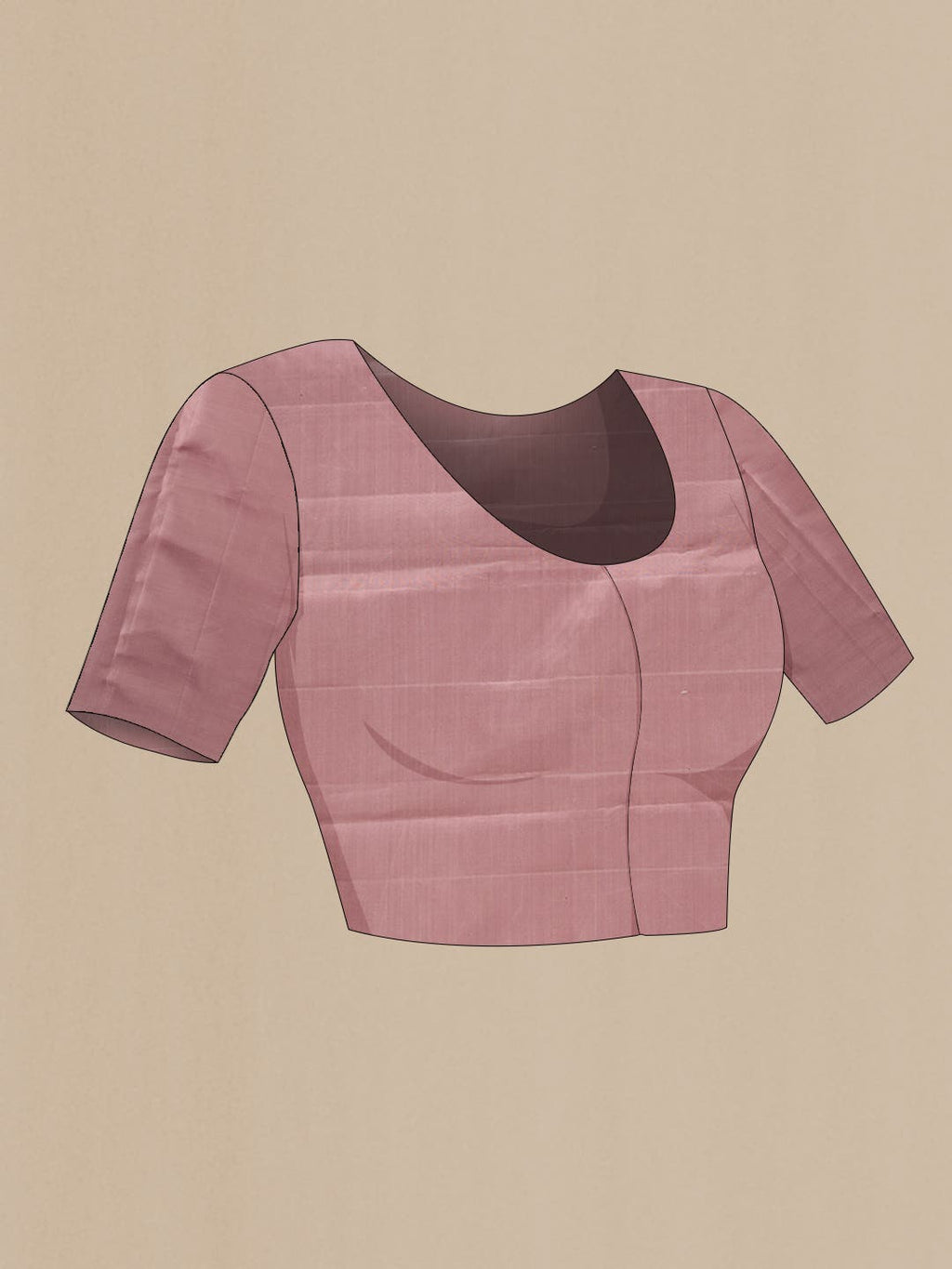 Brown Dual Tone Kanchipuram Silk Saree