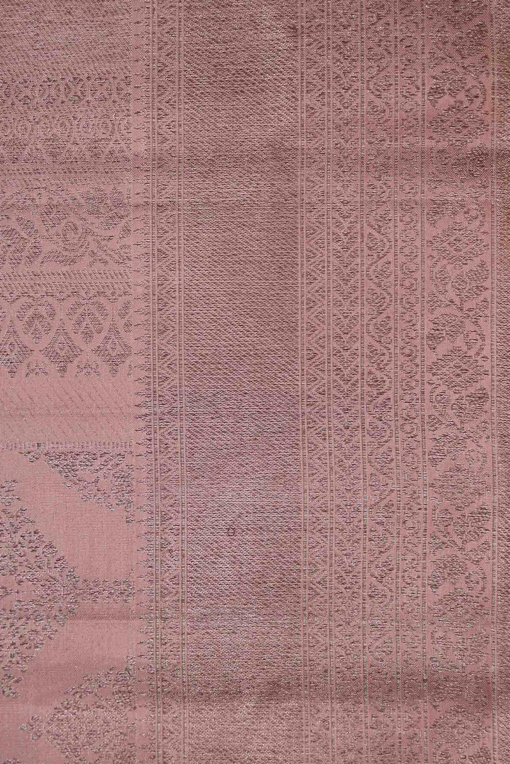 Brown Dual Tone Kanchipuram Silk Saree