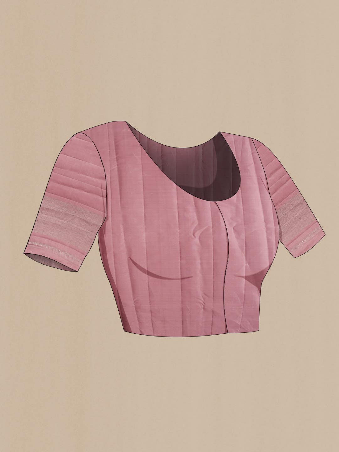 Mauve Kanchipuram Silk Saree