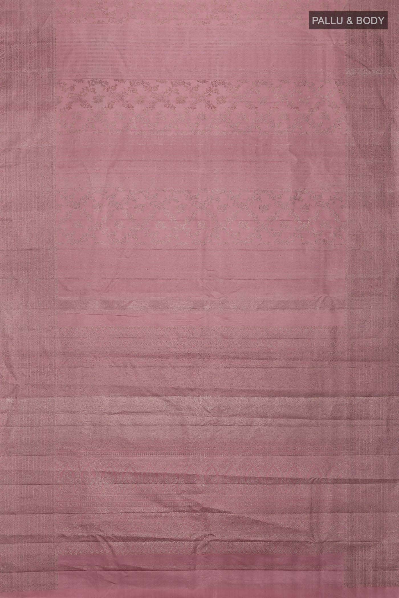 Mauve Kanchipuram Silk Saree