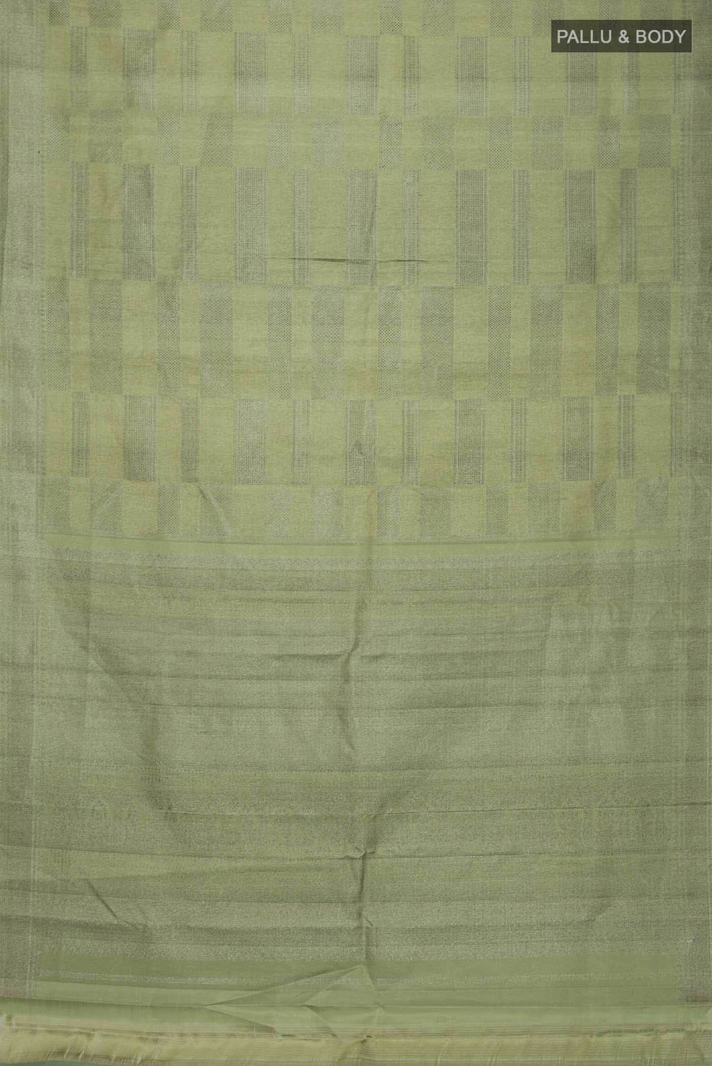Sage Green Kanchipuram Silk Saree