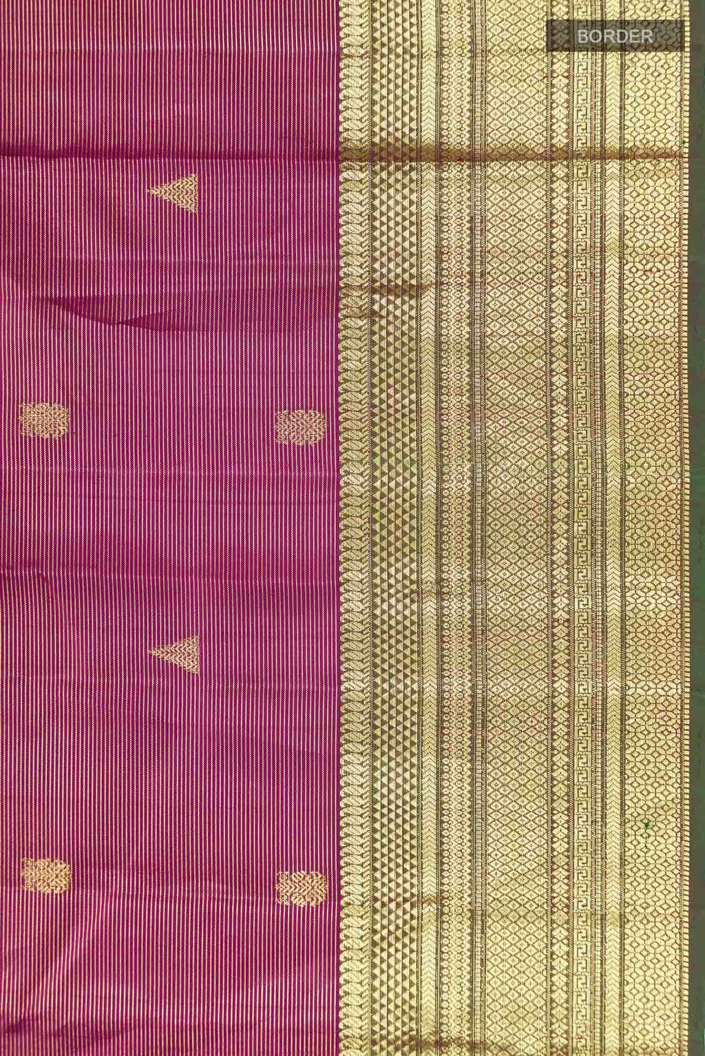 Brown Kanchipuram Silk Saree
