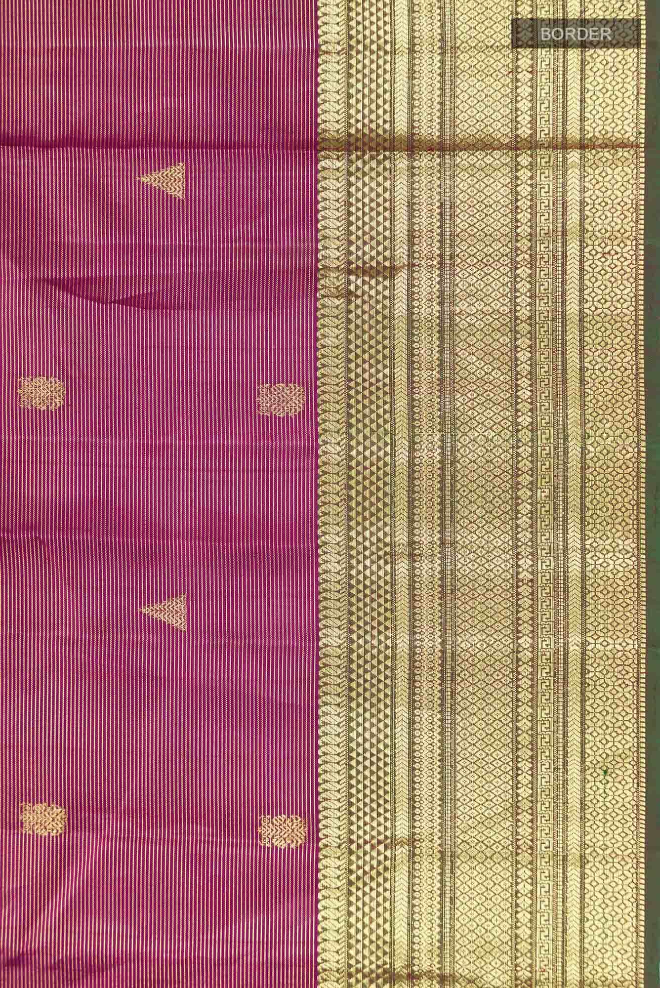 Brown Kanchipuram Silk Saree