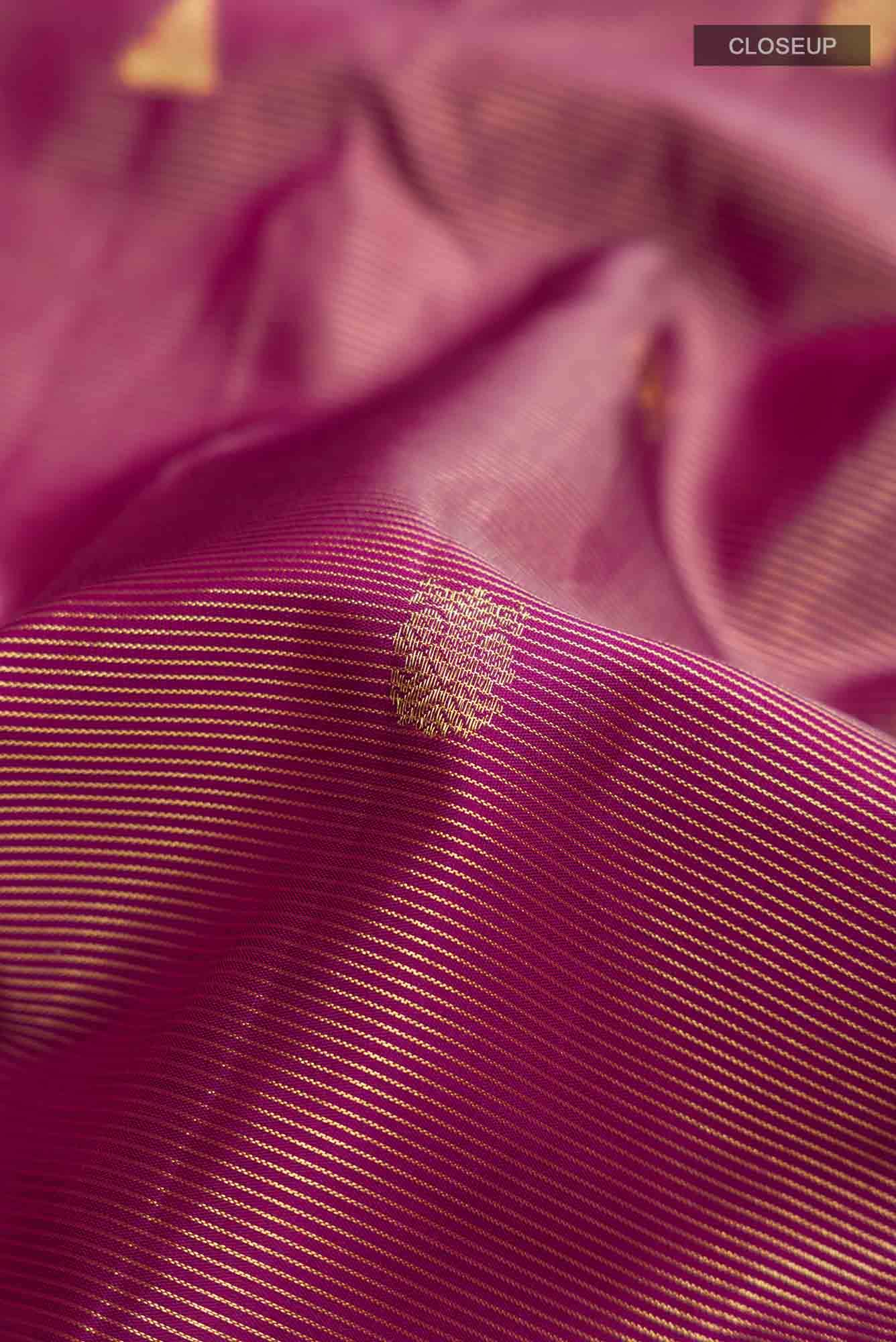 Brown Kanchipuram Silk Saree