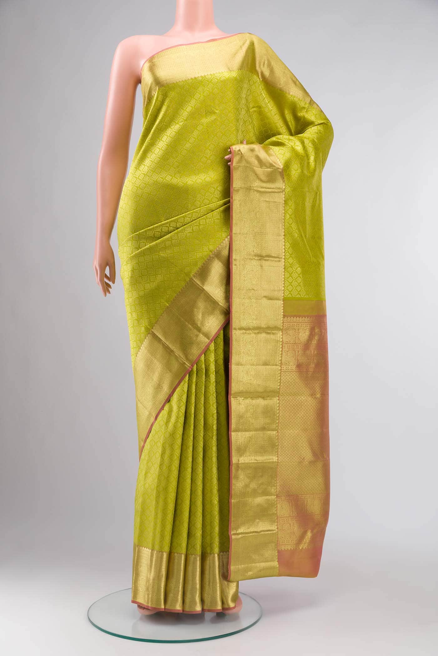 Green Kanchipuram Silk Saree