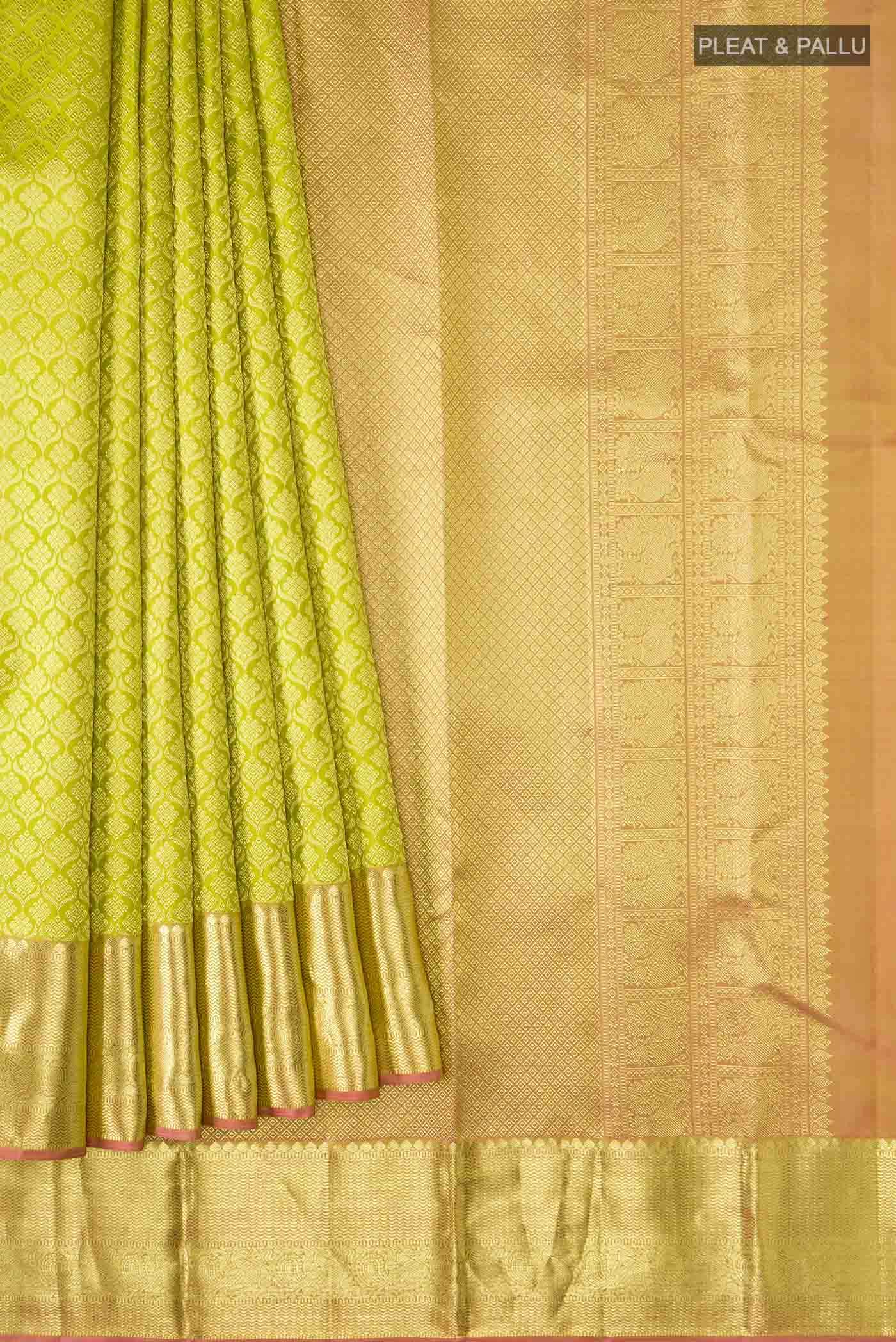 Green Kanchipuram Silk Saree