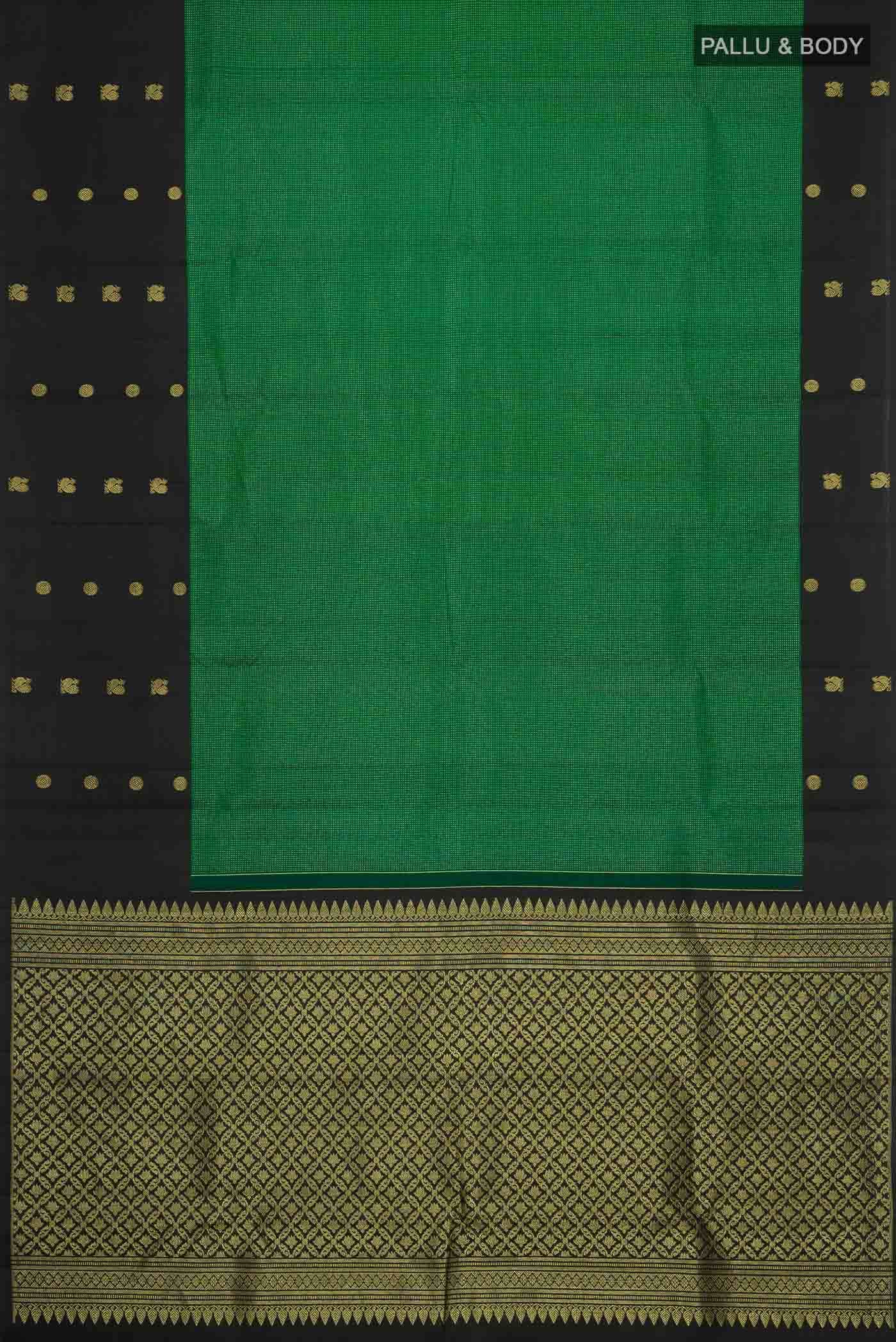 Green Kanchipuram Silk Saree
