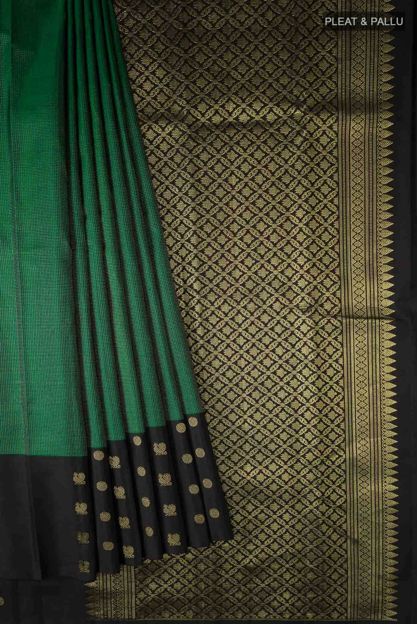 Green Kanchipuram Silk Saree