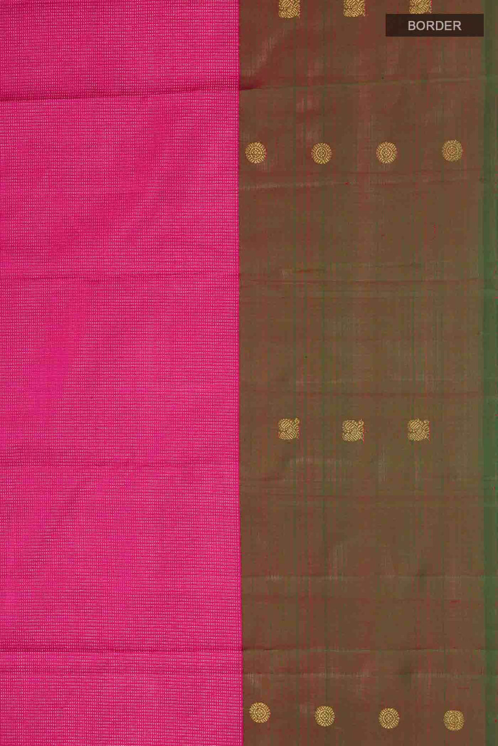 Pink Kanchipuram Silk Saree