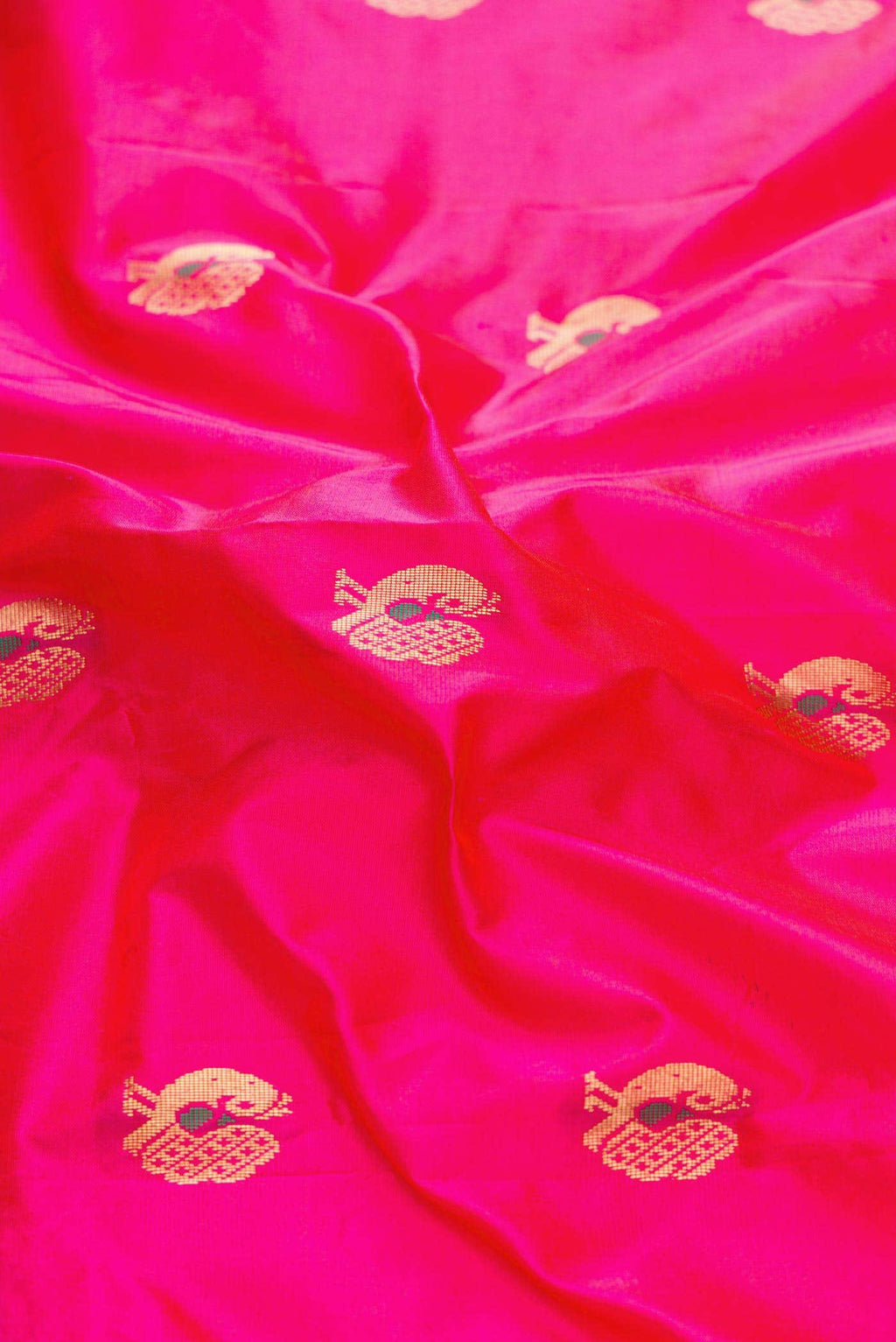 Pink Dual Tone Paithani Silk Saree