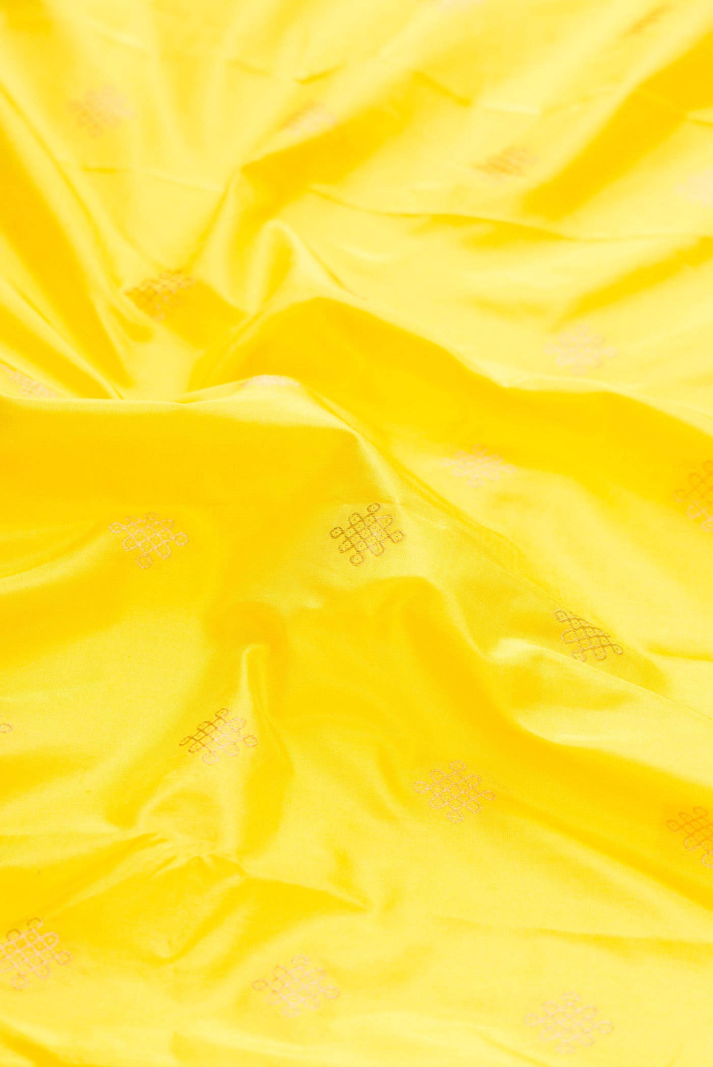 Yellow Dual Tone Paithani Silk Saree