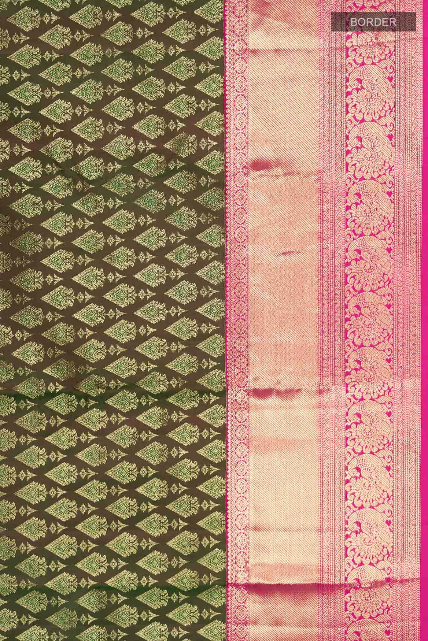 Green Kanchipuram Silk Saree