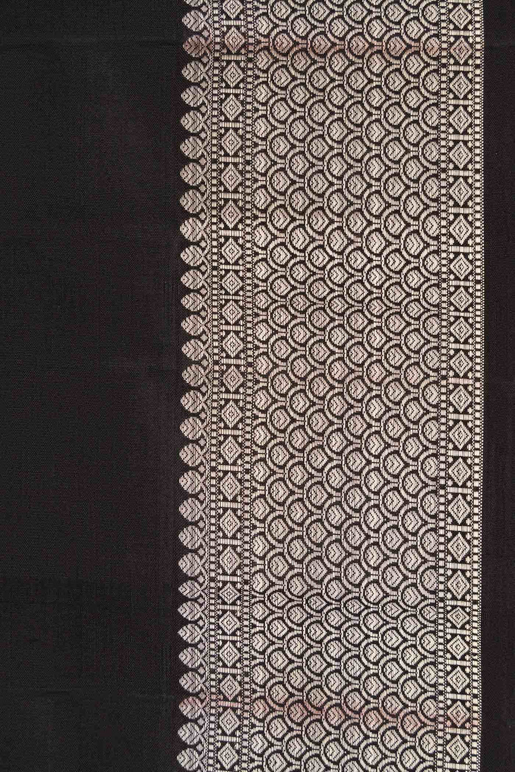 Black Kanchipuram Silk Saree