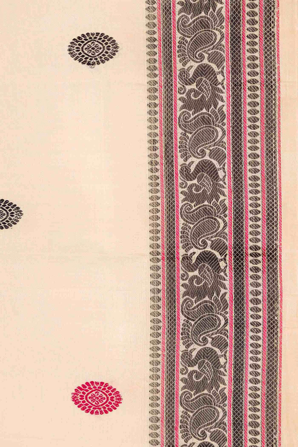 Sandal Dual Tone Kanchipuram Silk Saree