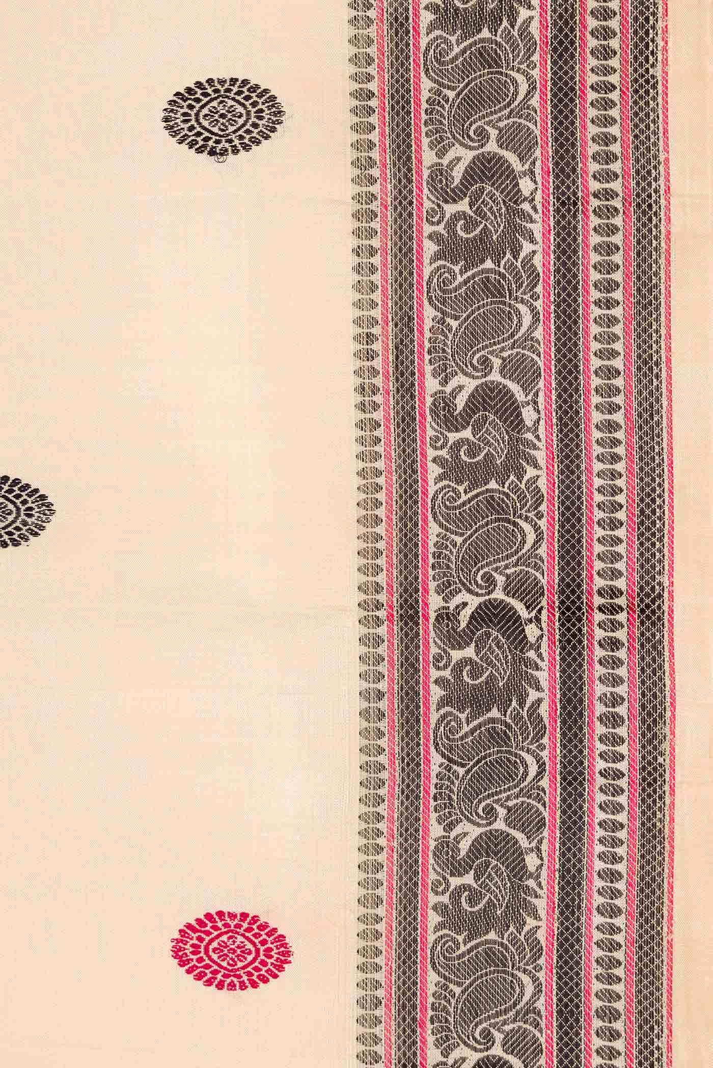 Sandal Dual Tone Kanchipuram Silk Saree