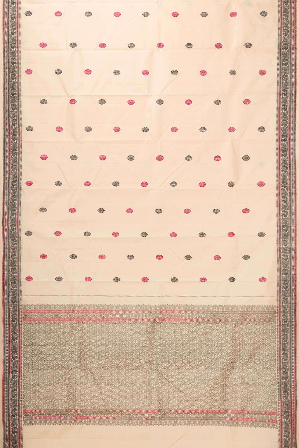 Sandal Dual Tone Kanchipuram Silk Saree