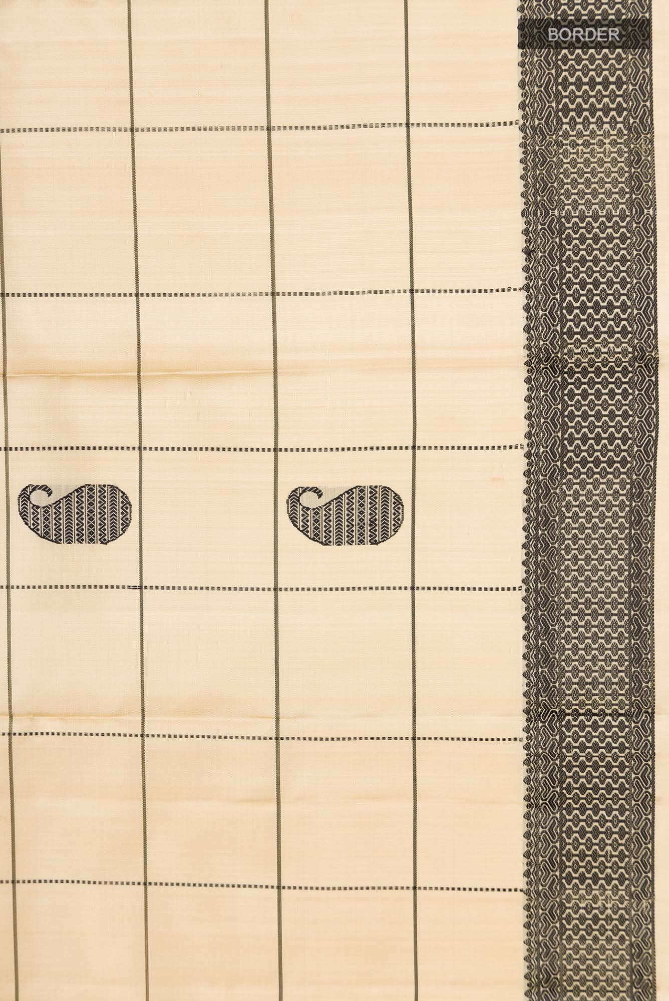 Sandal Kanchipuram Silk Saree