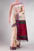 Rose Gold Kanjivaram Silk Saree
