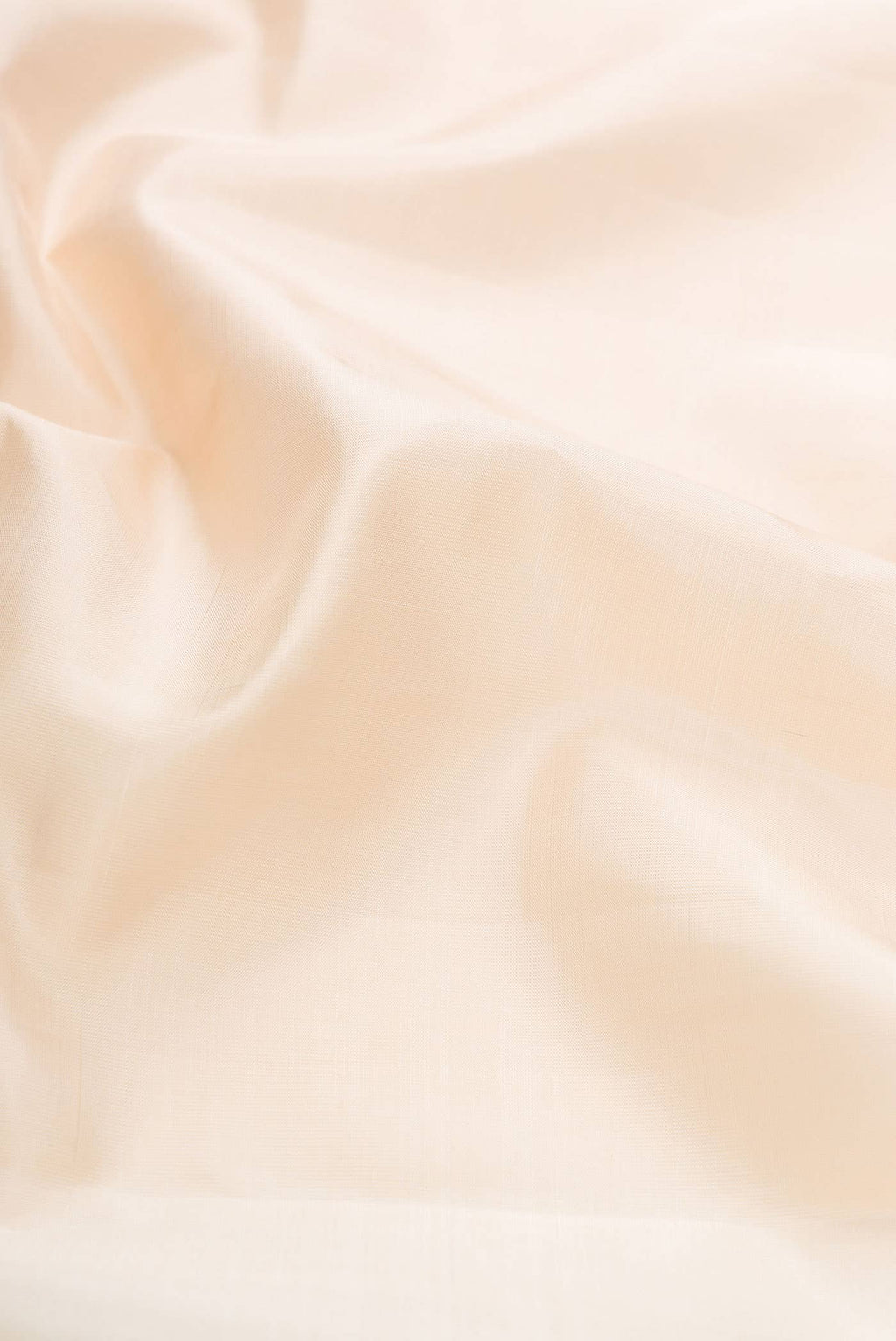 Pure Silk Pure Zari Cream Dual Tone Kanchipuram Saree