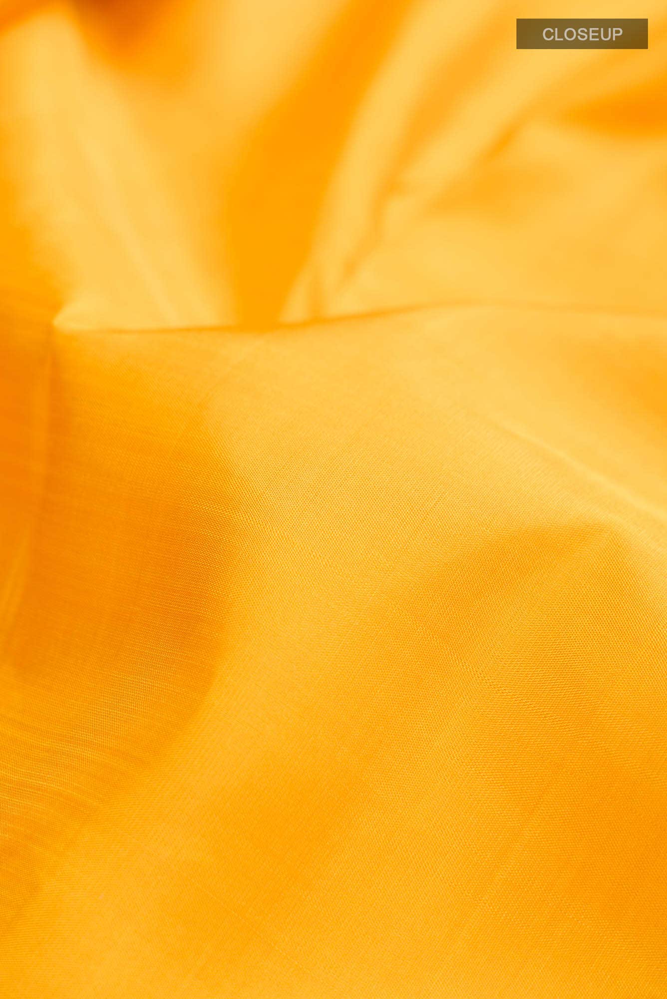 Yellow Kanchipuram Silk Saree