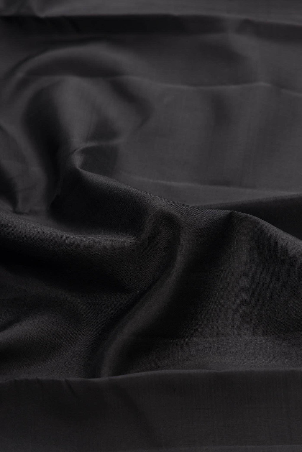 Pure Silk Pure Zari Black Dual Tone Kanchipuram Saree