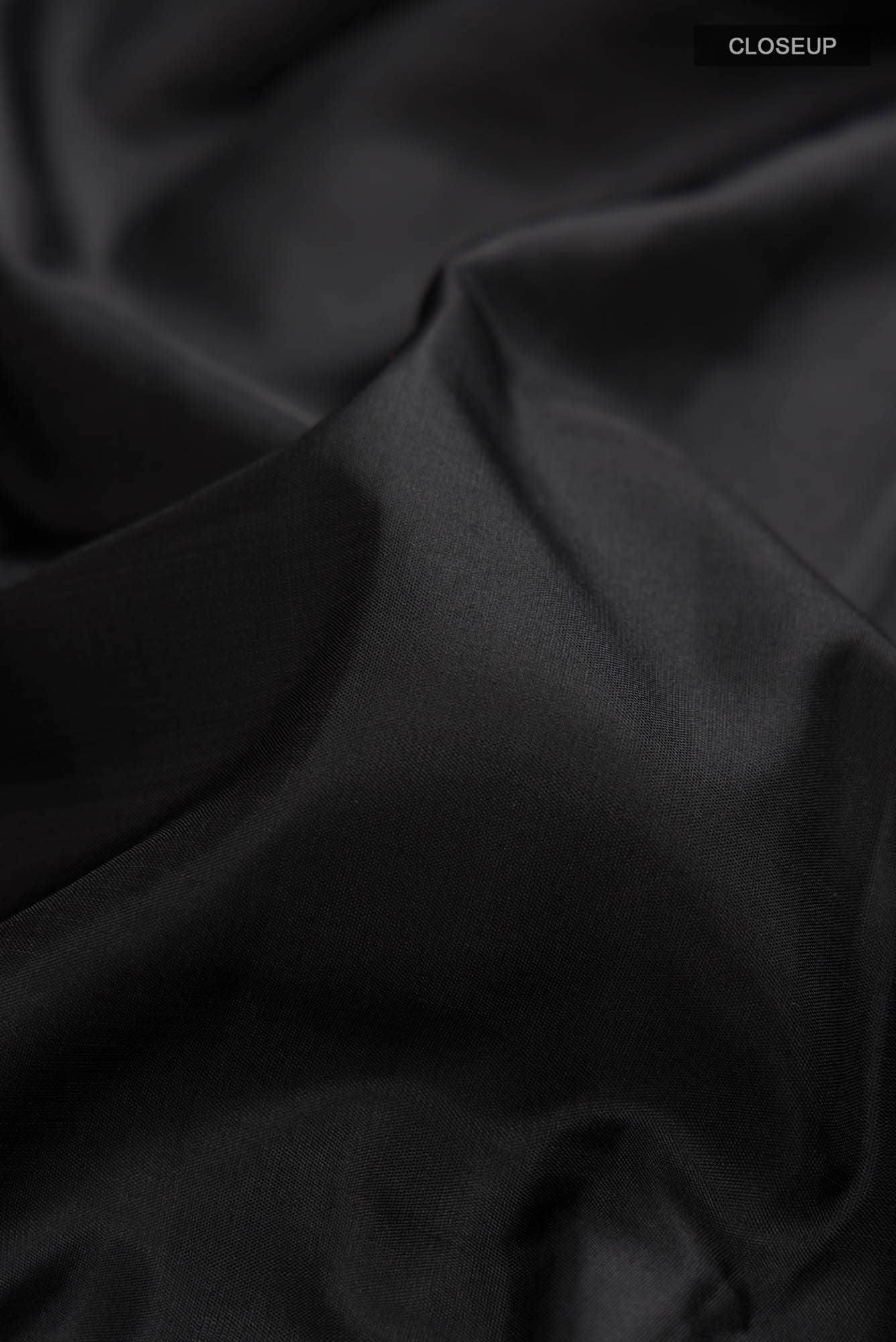 Black Kanchipuram Silk Saree